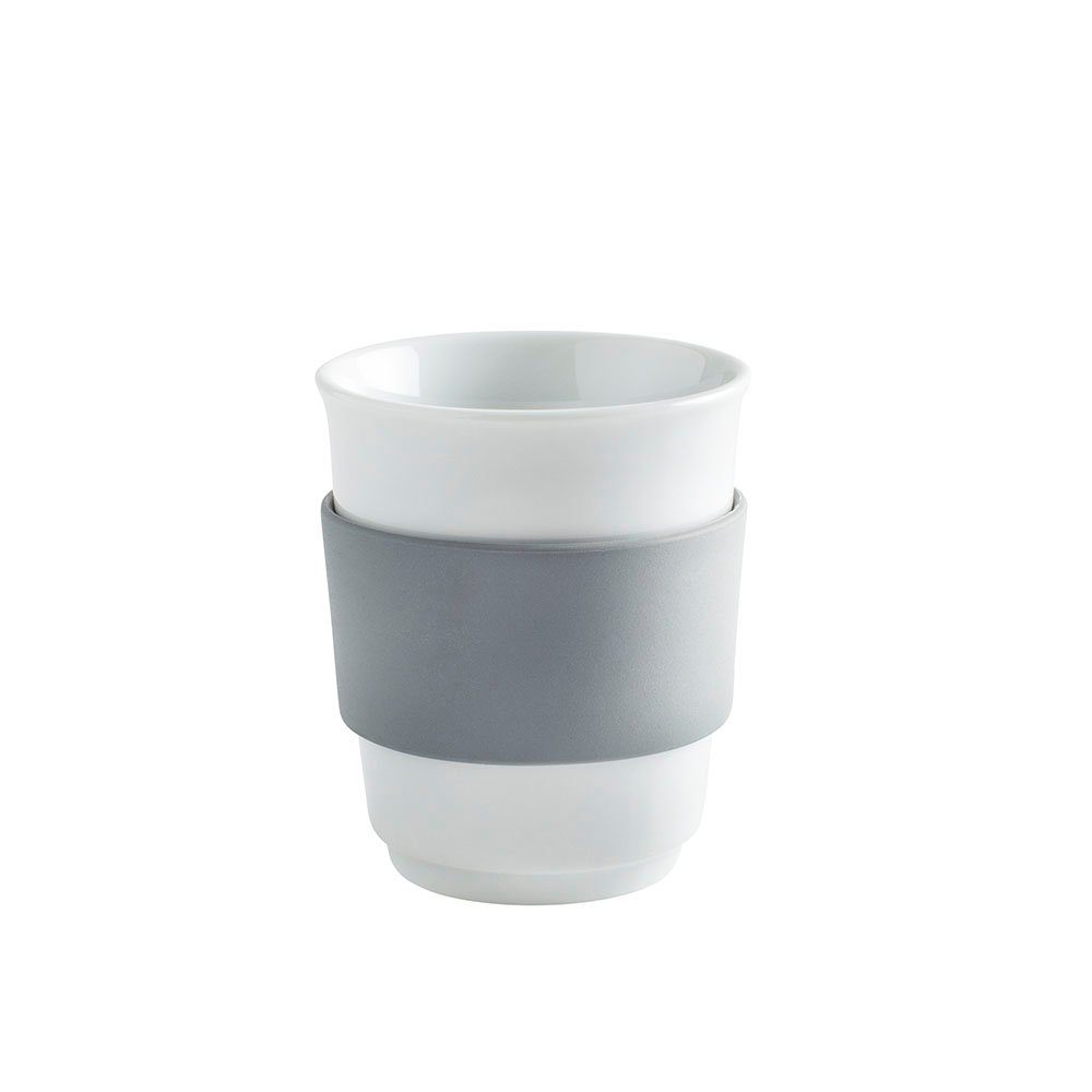 KAHLA Coffee-to-go-Becher Fillit Becher + Trinkdeckel, 1-tlg., Porzellan, Made in Germany