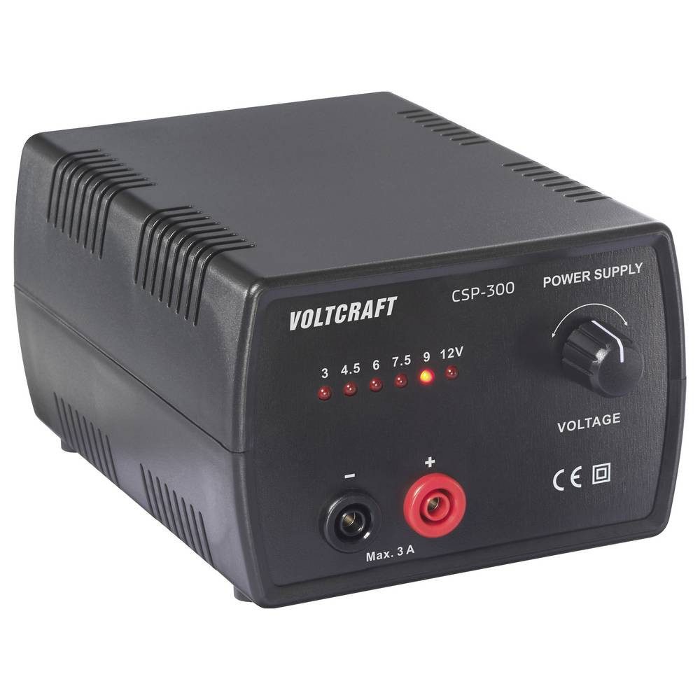 VOLTCRAFT CSP-300 Labornetzgerät, einstellbar Gleichspannung 3 V, 4.5 V, 6 V, Labor-Netzteil