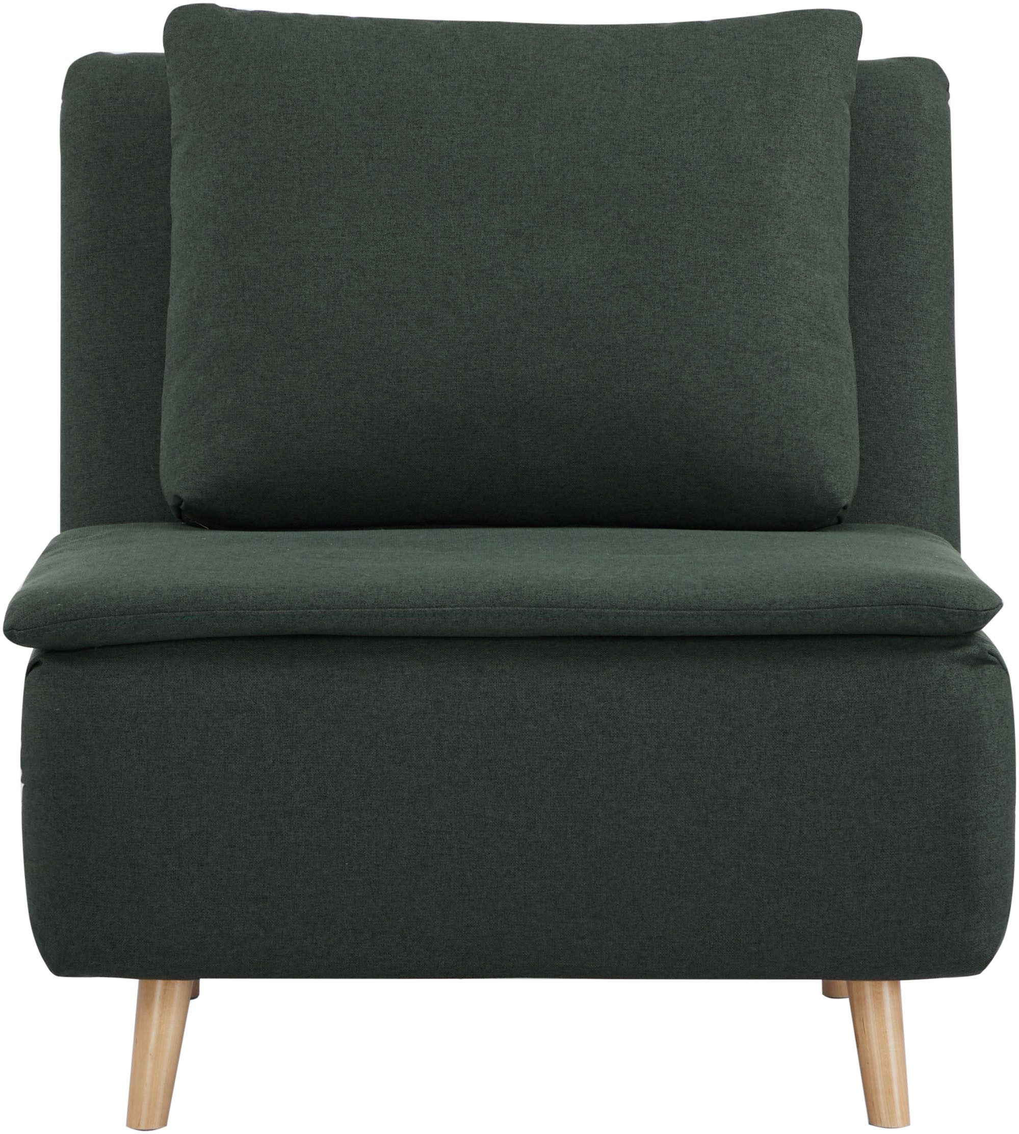 OTTO home Sessel AINSLEY - OTTO. Verlässliche Qualität., wandelbar zum Gästebett, Schlafliege, Webstoff u. Cord-Bezug