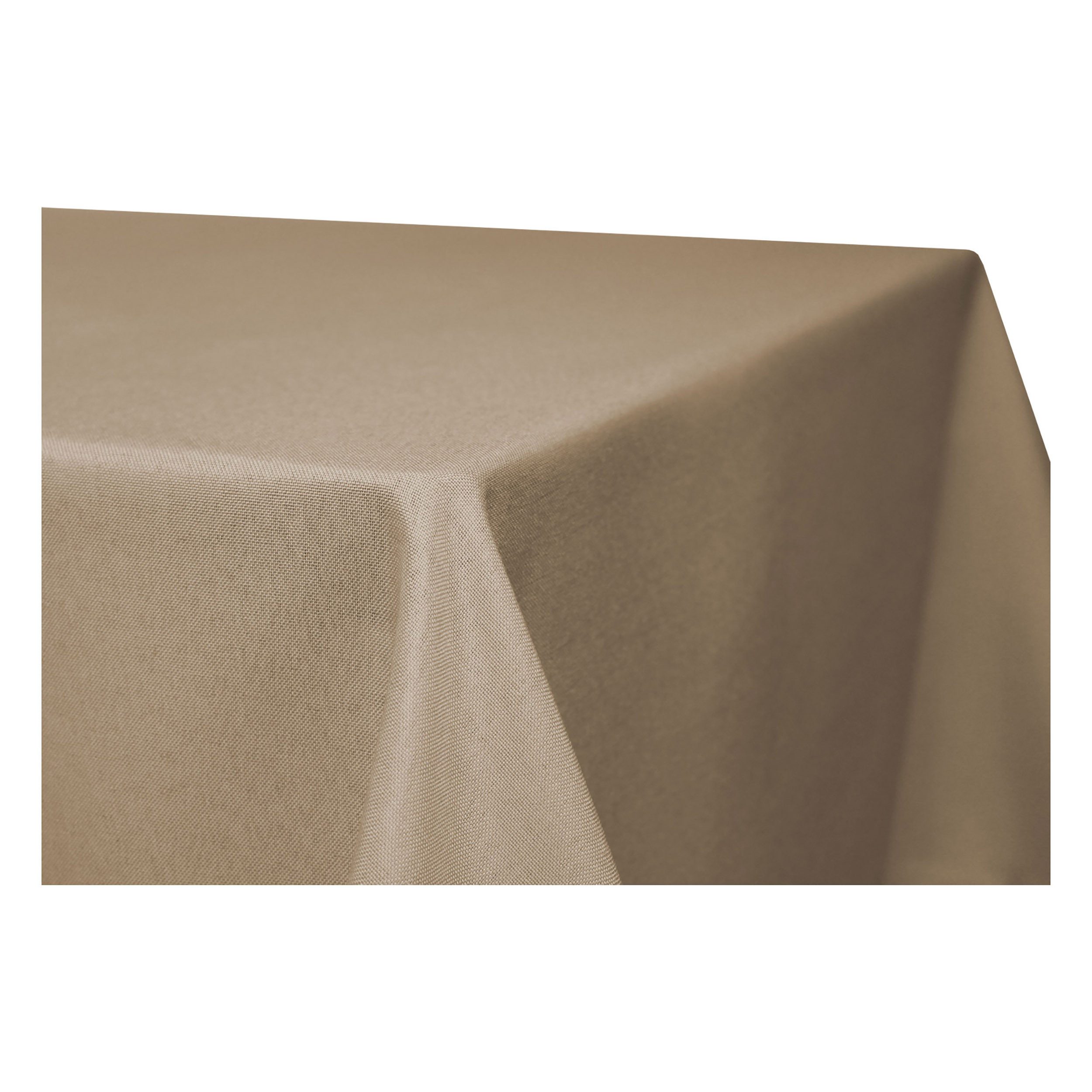 Haus und Deko Tischdecke Tischdecke fleckenabweisen Leinenoptik 110x180 cm eckig bügelfrei (1-tlg)