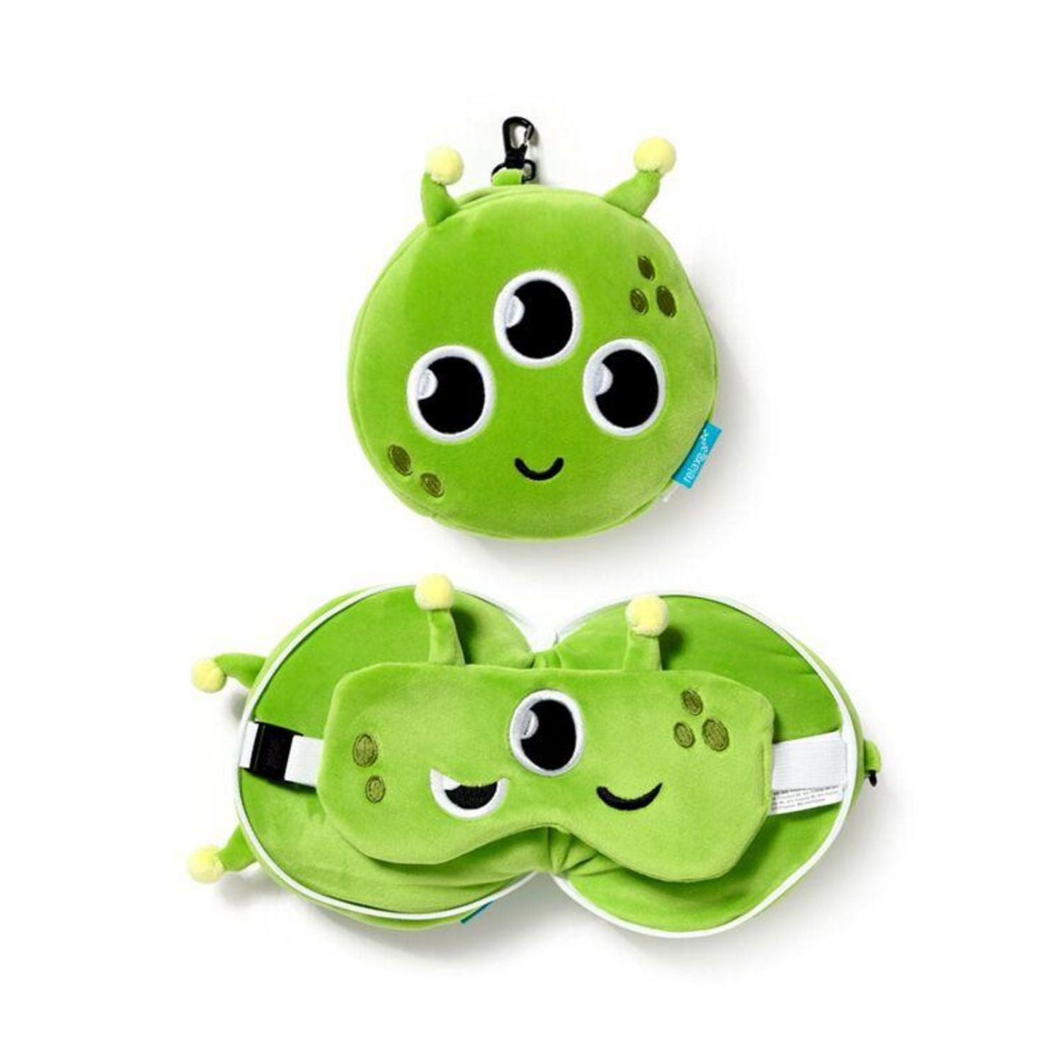 Triton-X Reisekissen Relaxeazzz Space Cadet Alien Weltraum Reisekissen & Schlafmaske