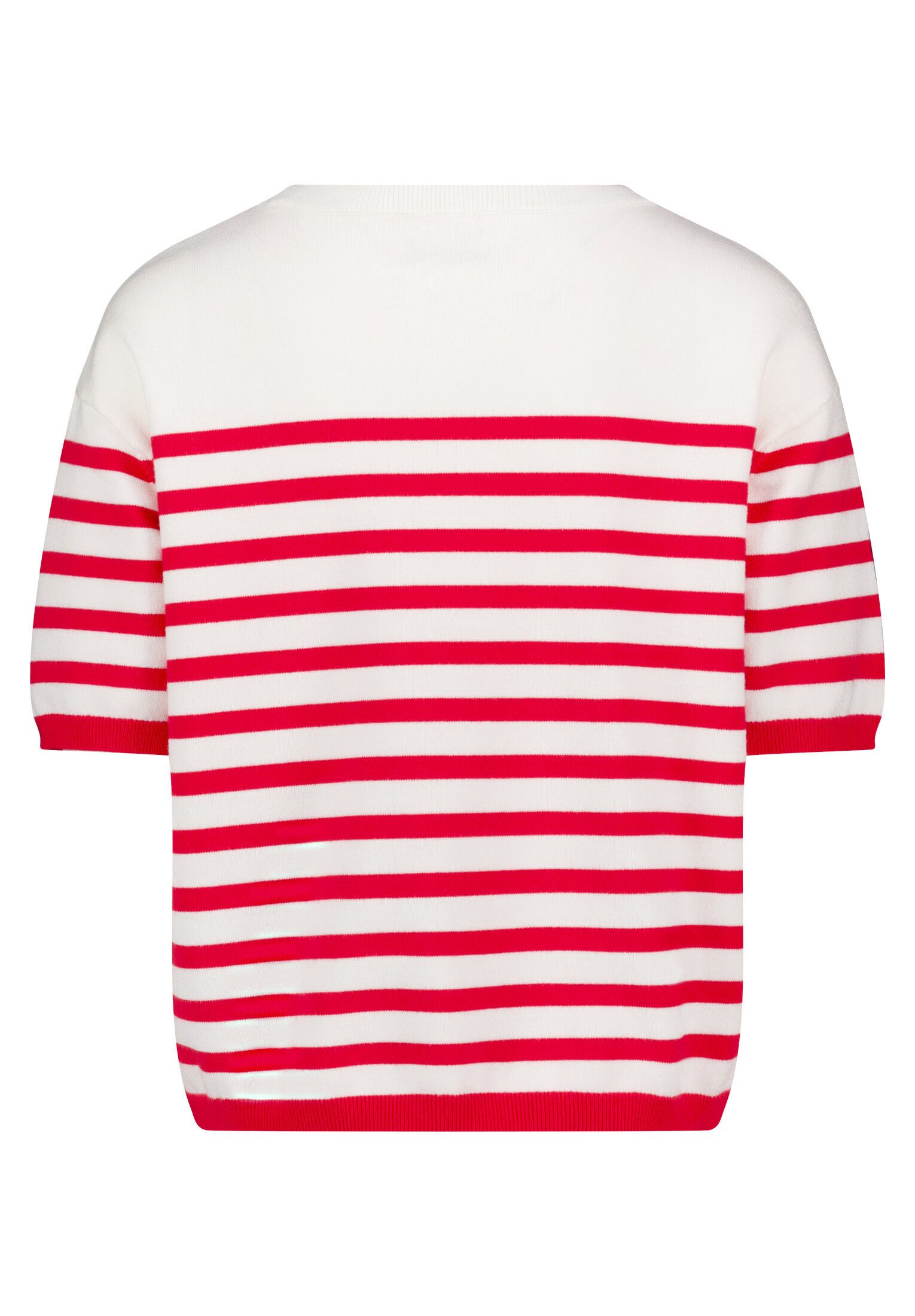 Cartoon Kurzarmshirt Damen mit Rundhalsausschnitt (1-tlg)