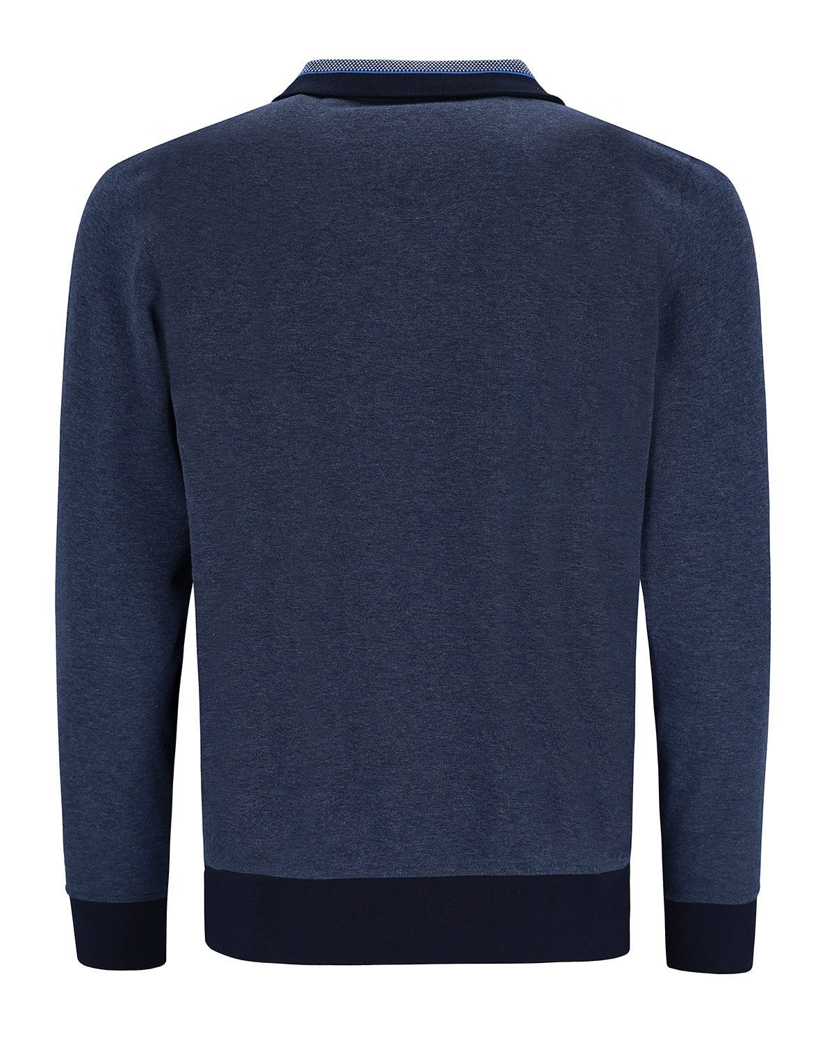 Hajo Sweatjacke Sweatjacke mit Stehkragen