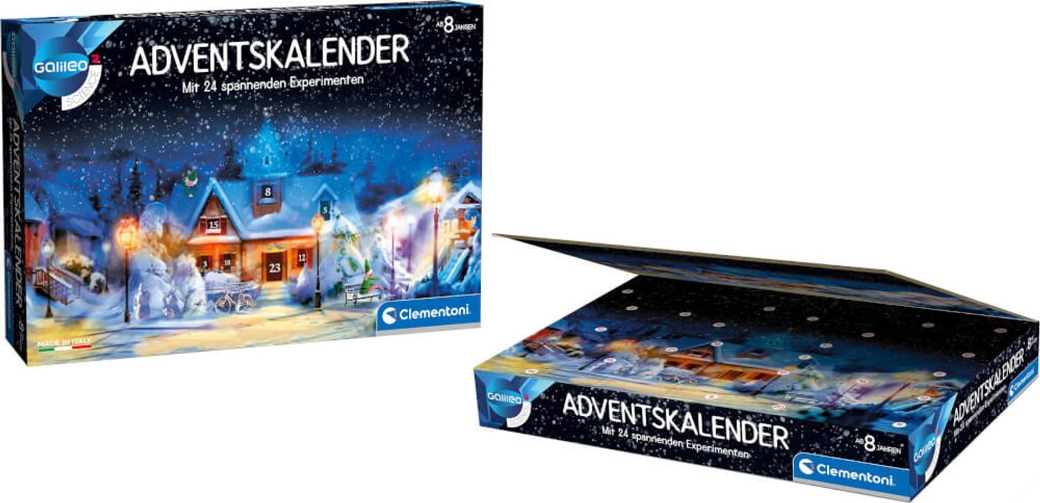Clementoni® Spielzeug-Adventskalender Календари (Wissenschaft Календари, 1-tlg)