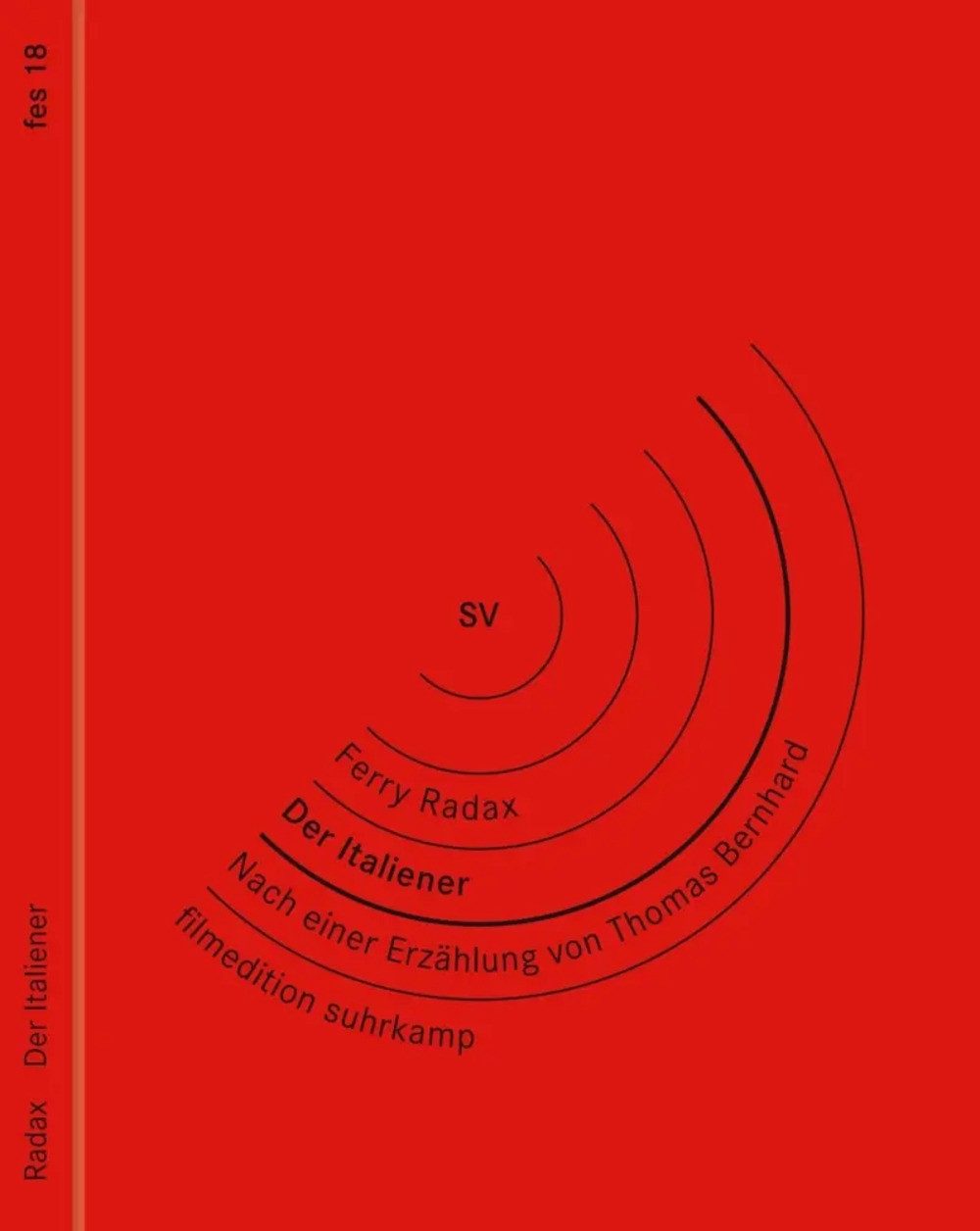 Suhrkamp Verlag DVD Der Italiener