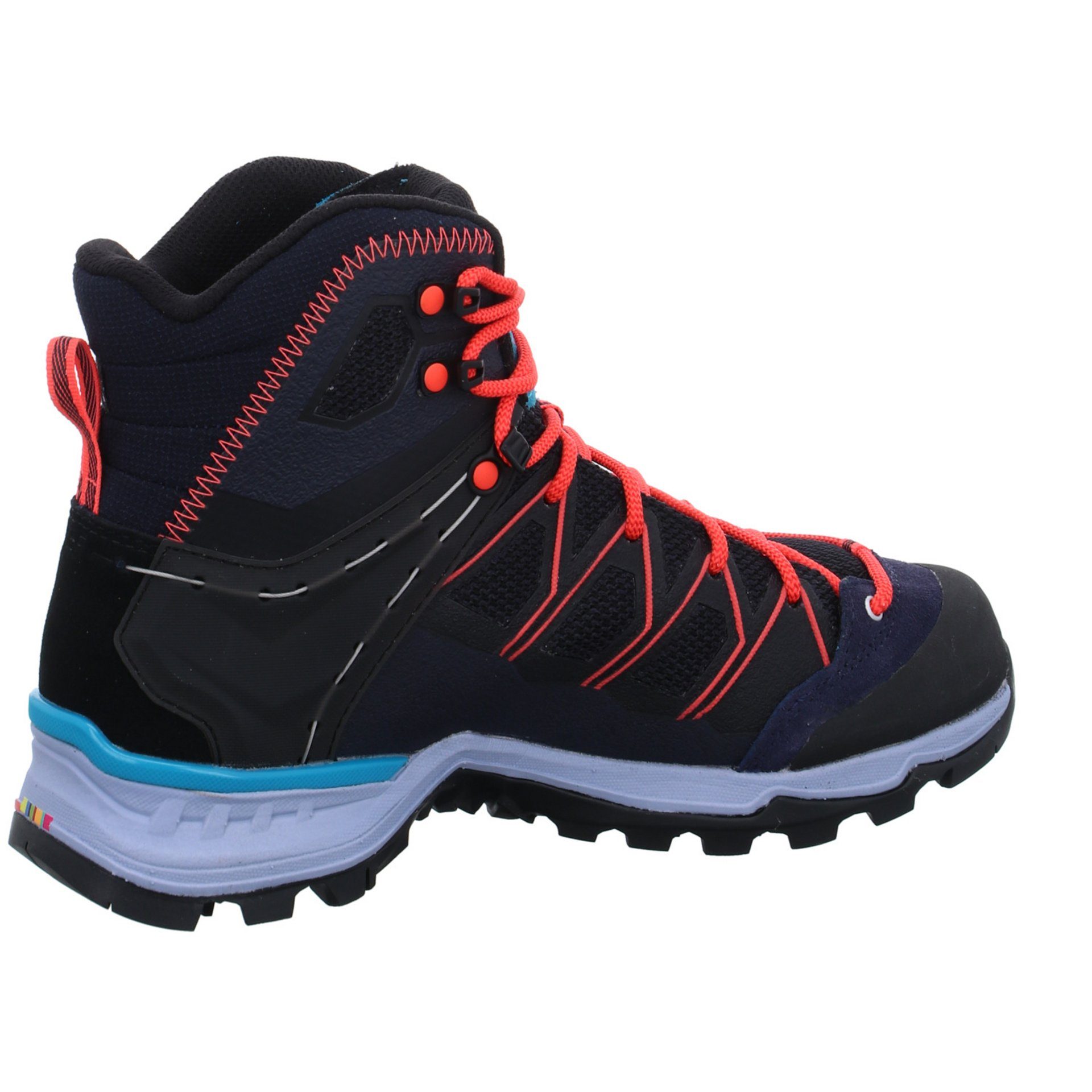 Fog Leder-/Textilkombination Outdoor Navy/Blue Damen Schuhe 3989 Premium Salewa Outdoorschuh