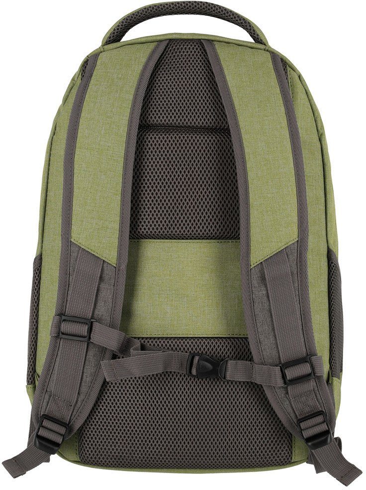 travelite Laptoprucksack BASICS Melange, ideal für Freizeit, Arbeit, Schule und Reisen