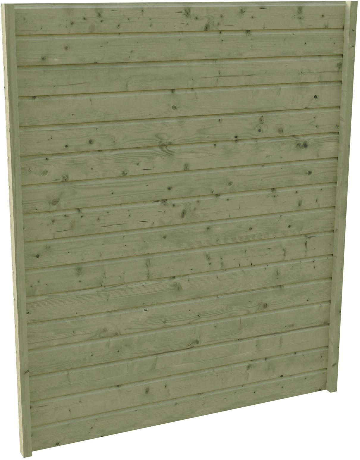 Skanholz Carport-Seitenwand, BxH:141x200 cm, aus Profilschalung