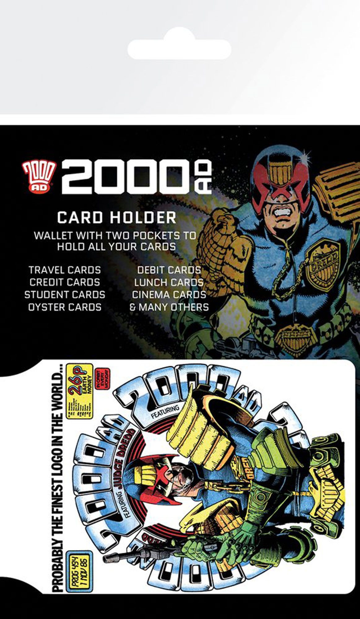 Kartenetui 2000 AD - Cardholder - Judge Dredd