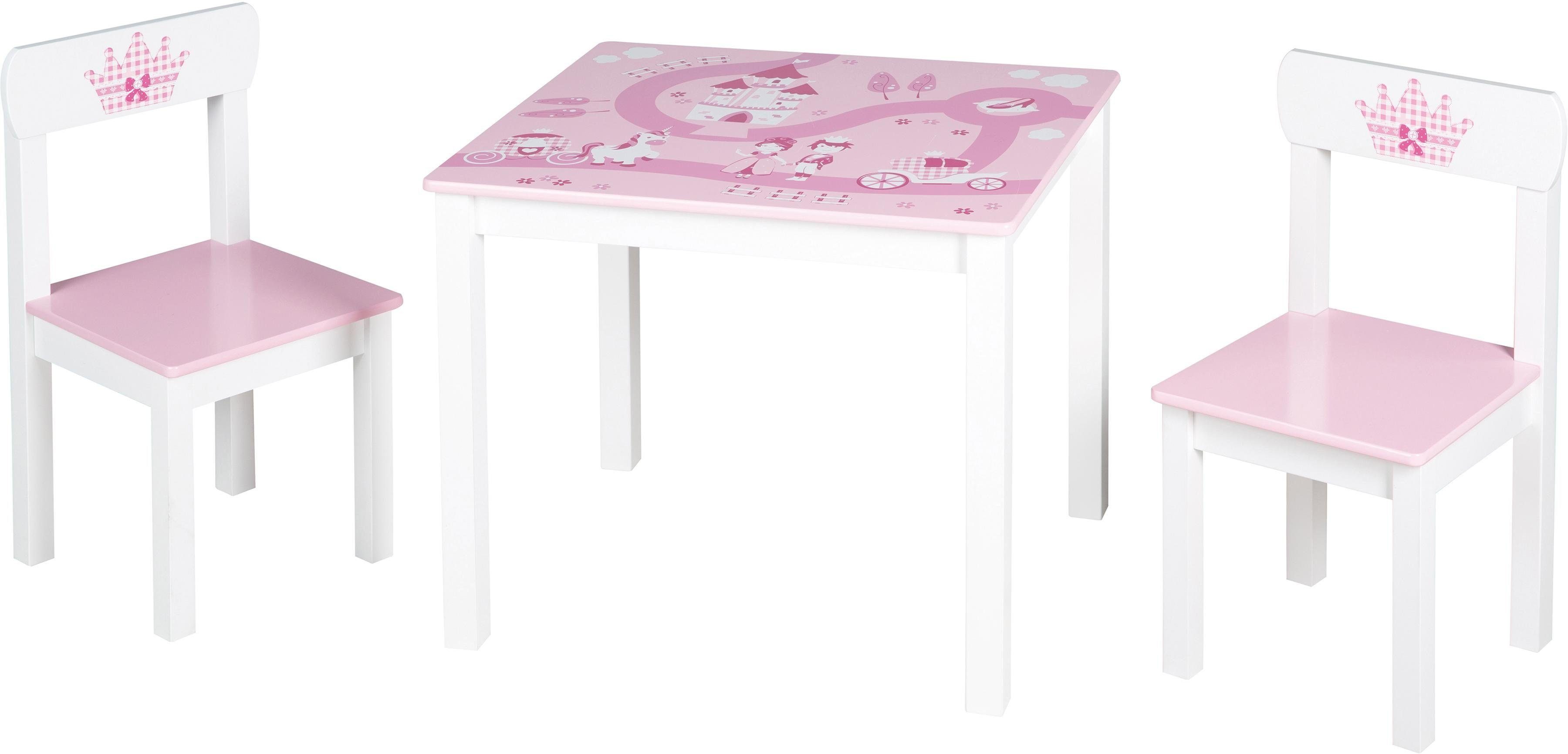 roba® Kindersitzgruppe (3-tlg) Krone,