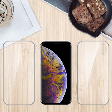 Cadorabo Handyhülle Apple iPhone XS MAX Apple iPhone XS MAX, Flexible Case Handy Schutzhülle - Hülle - Back Cover 360° Grad