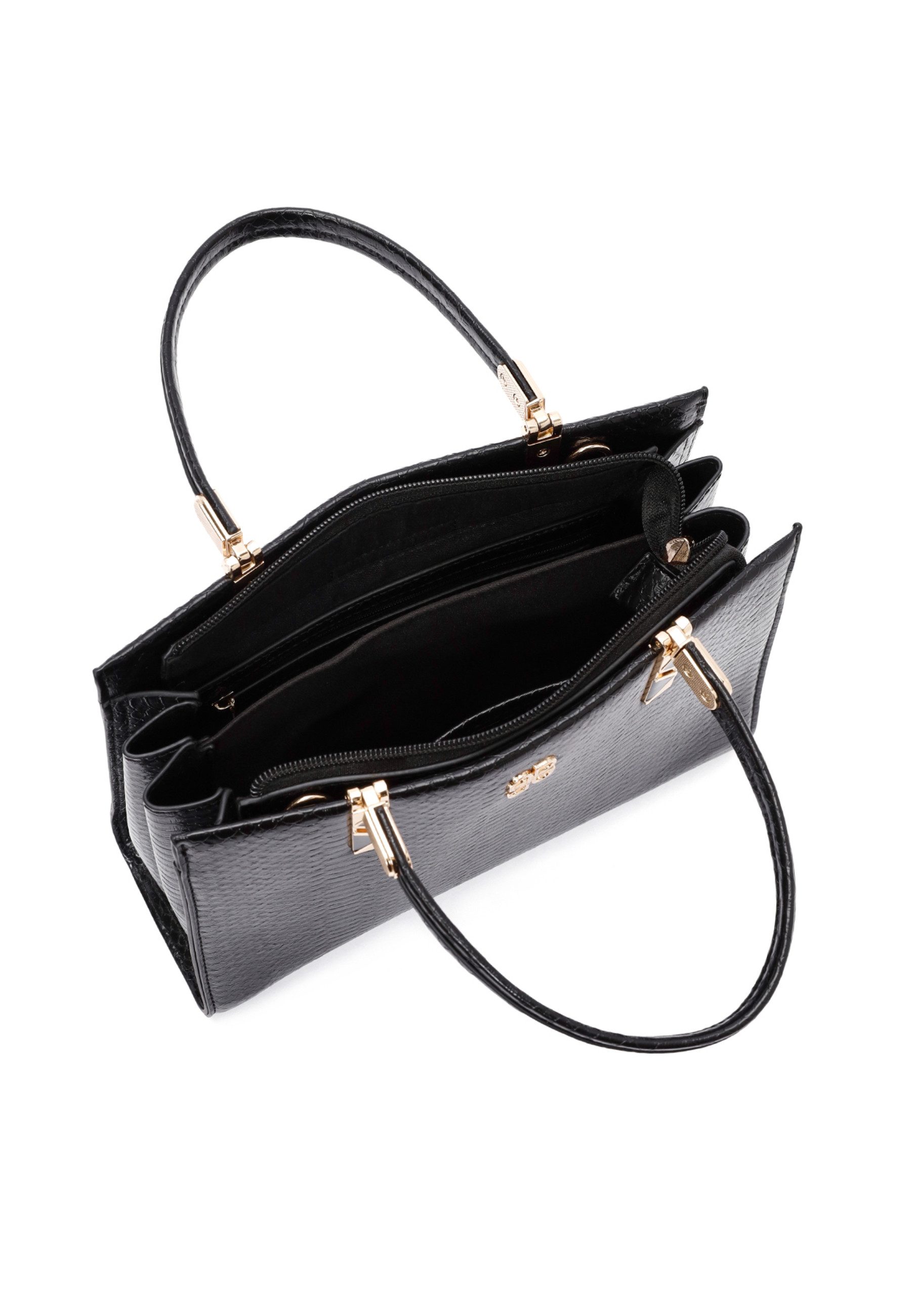 Derimod Umhängetasche Handtasche aus Kunstleder