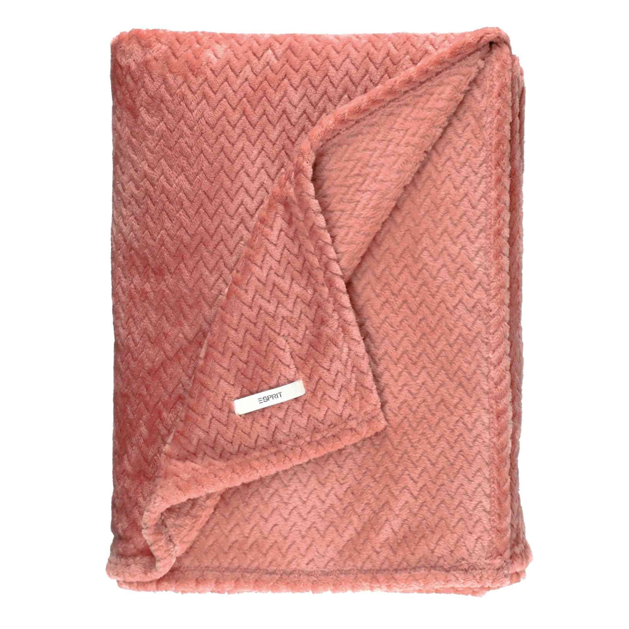 Wohndecke COMFY Wohndecke, Esprit, 150 x 200 cm in Rosa
