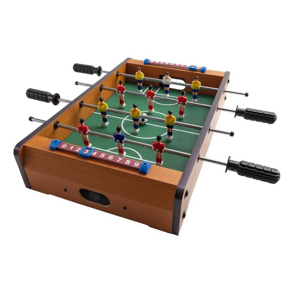 GadgetMonster Tischfußballspiel Fußball-Tischspiel Mit 4 Stangen