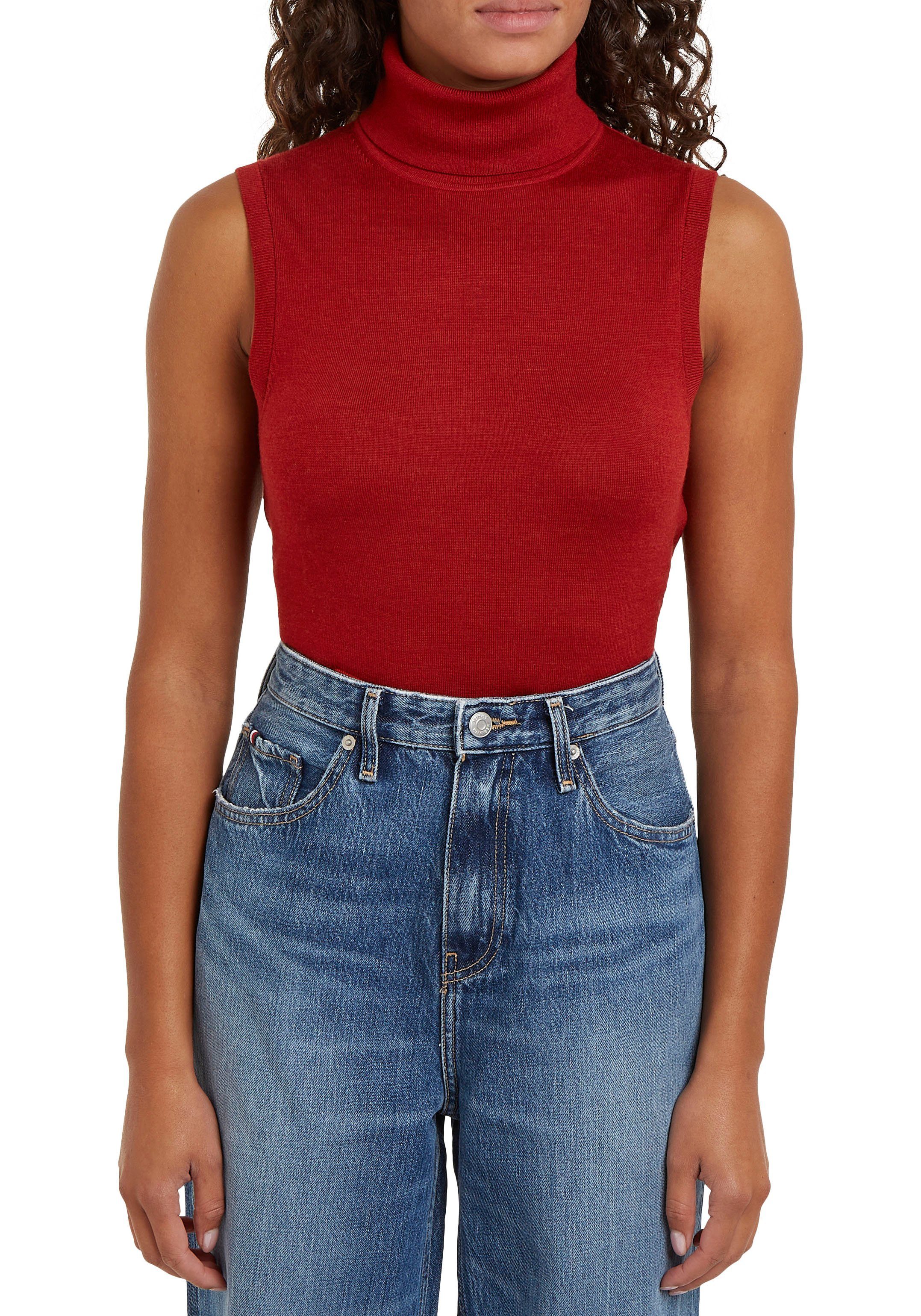 Tommy Hilfiger Strickpullover MERINO SLEEVELESS SWT günstig online kaufen