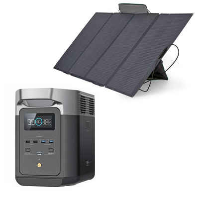Ecoflow Ecoflow Delta 2 Powerstation mit 400W Solarpanel Smart-Home-Station