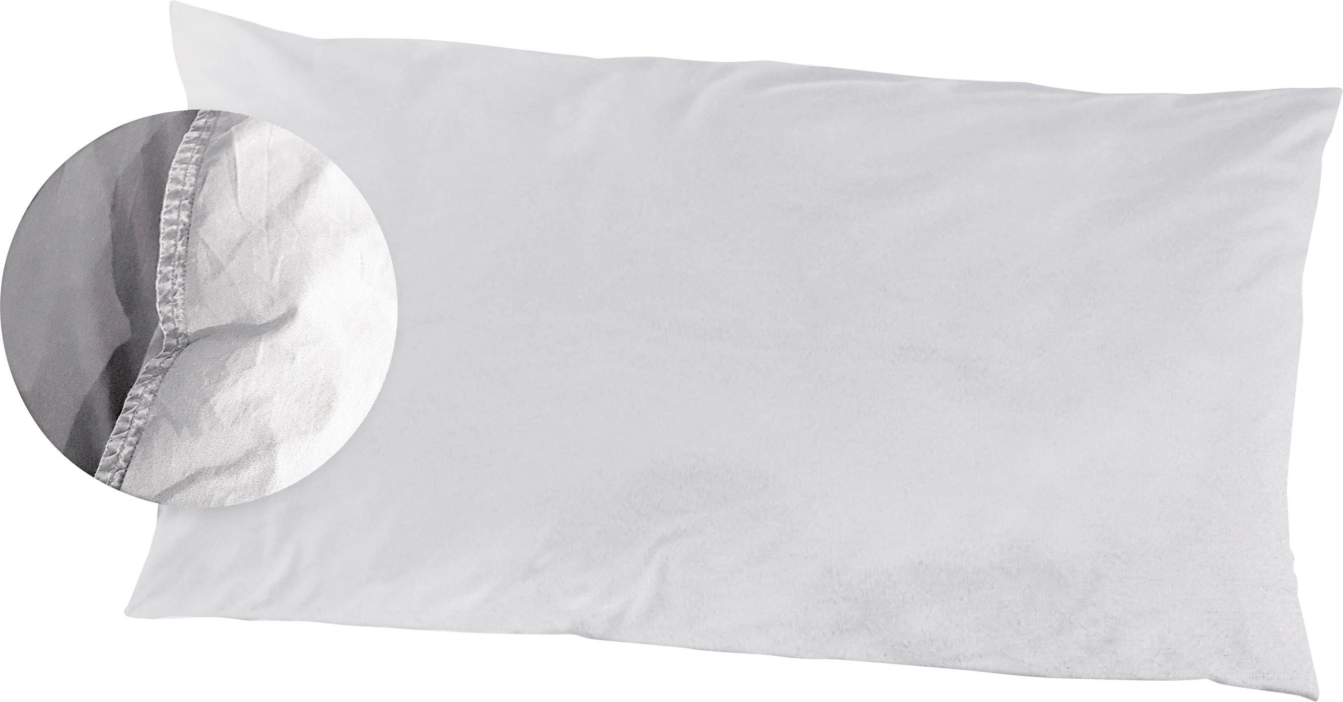 Primera Kissenbezüge Kissenbezüge »Stone Washed«, Primera (2 Stück), (2 Stück), mit Stone-Washed Optik