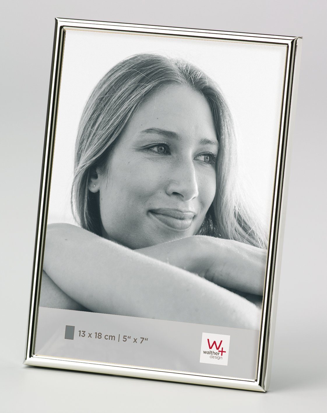 Portraitrahmen Chloe in silber