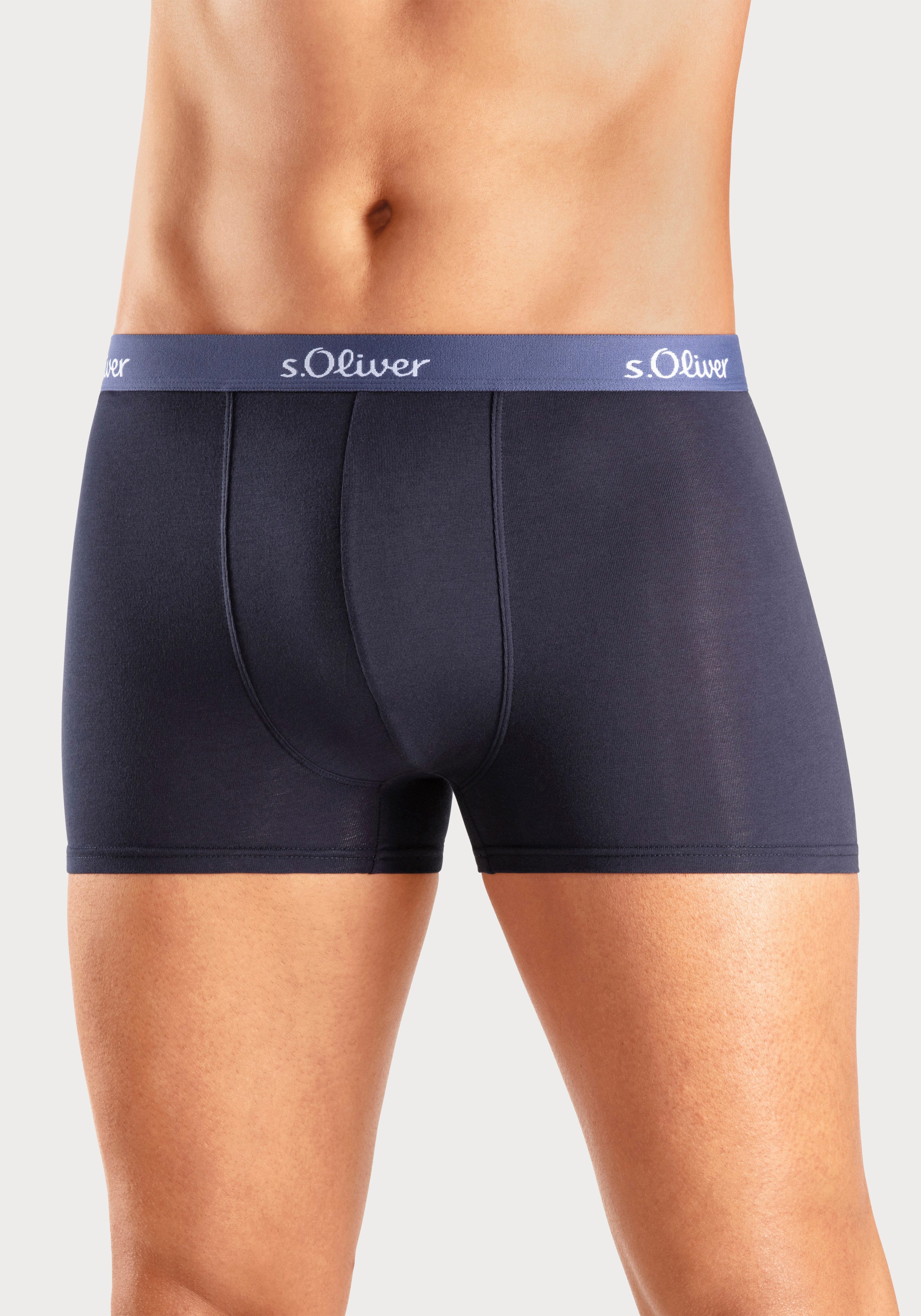s.Oliver Boxer Boxershorts für Herren (3-St), günstig online kaufen