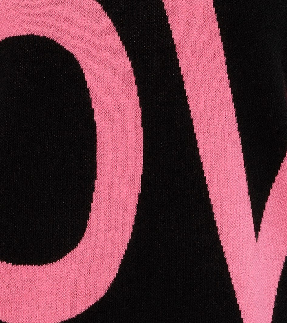 Aniston CASUAL Strickpullover mit eingestricktem LOVE-Schriftzug
