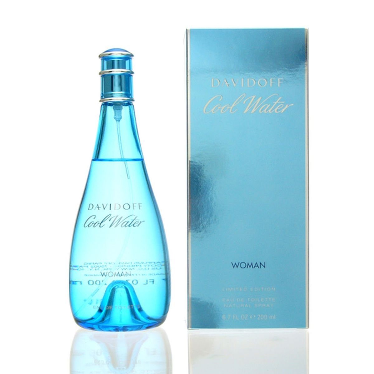 DAVIDOFF Eau de Toilette Davidoff Cool Water Woman Eau de Toilette 200 ml