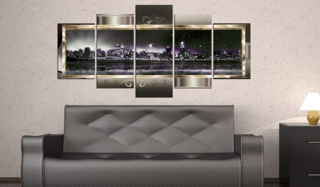 Artgeist Wandbild New York: Starry night