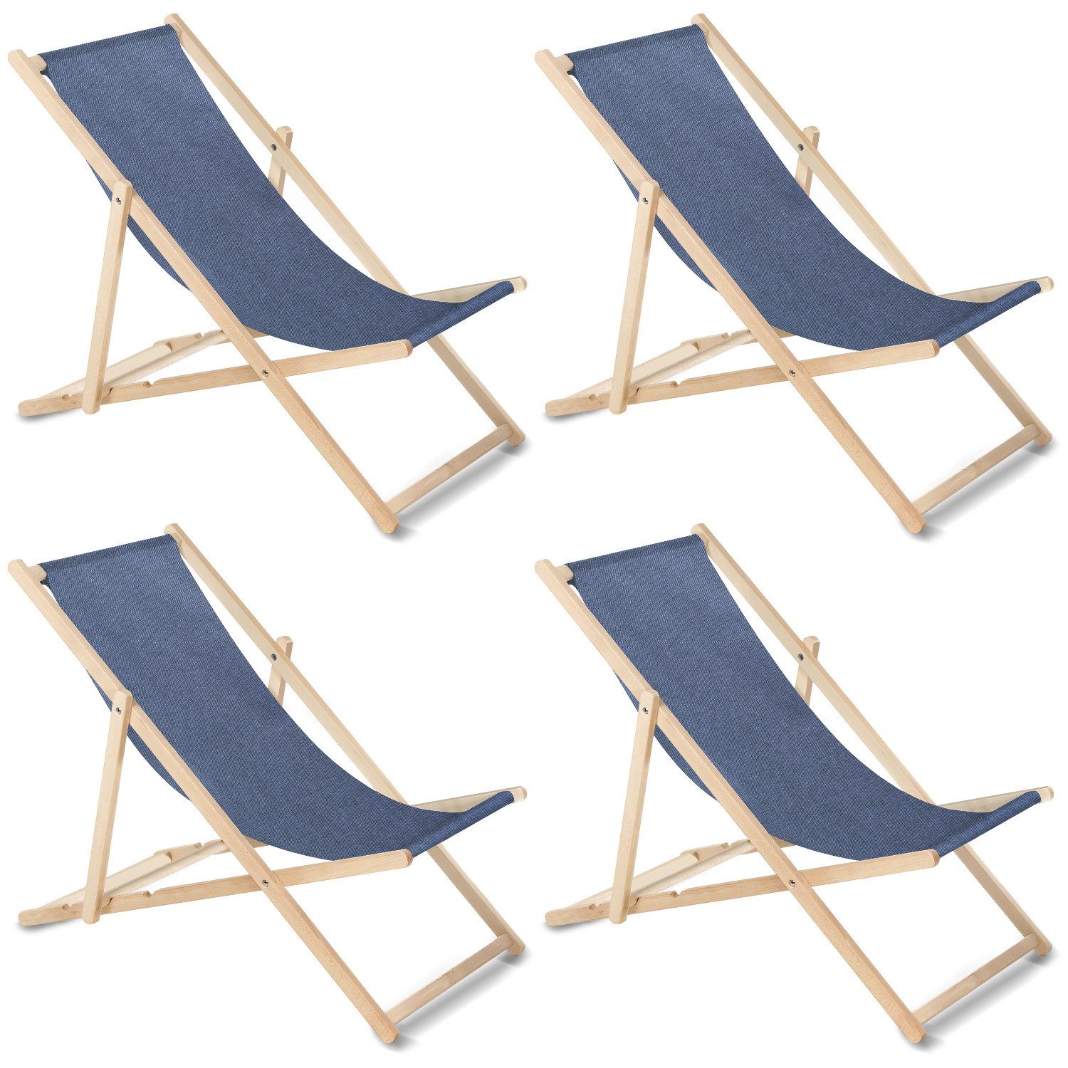 GreenBlue Gartenliege GB183, 4 St., Klassischer günstig online kaufen