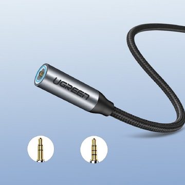 UGREEN »Adapter Typ-C auf 3,5mm Aux Kabel Stecker Klinke für Smartphones Audio-Adapter schwarz« USB-Adapter