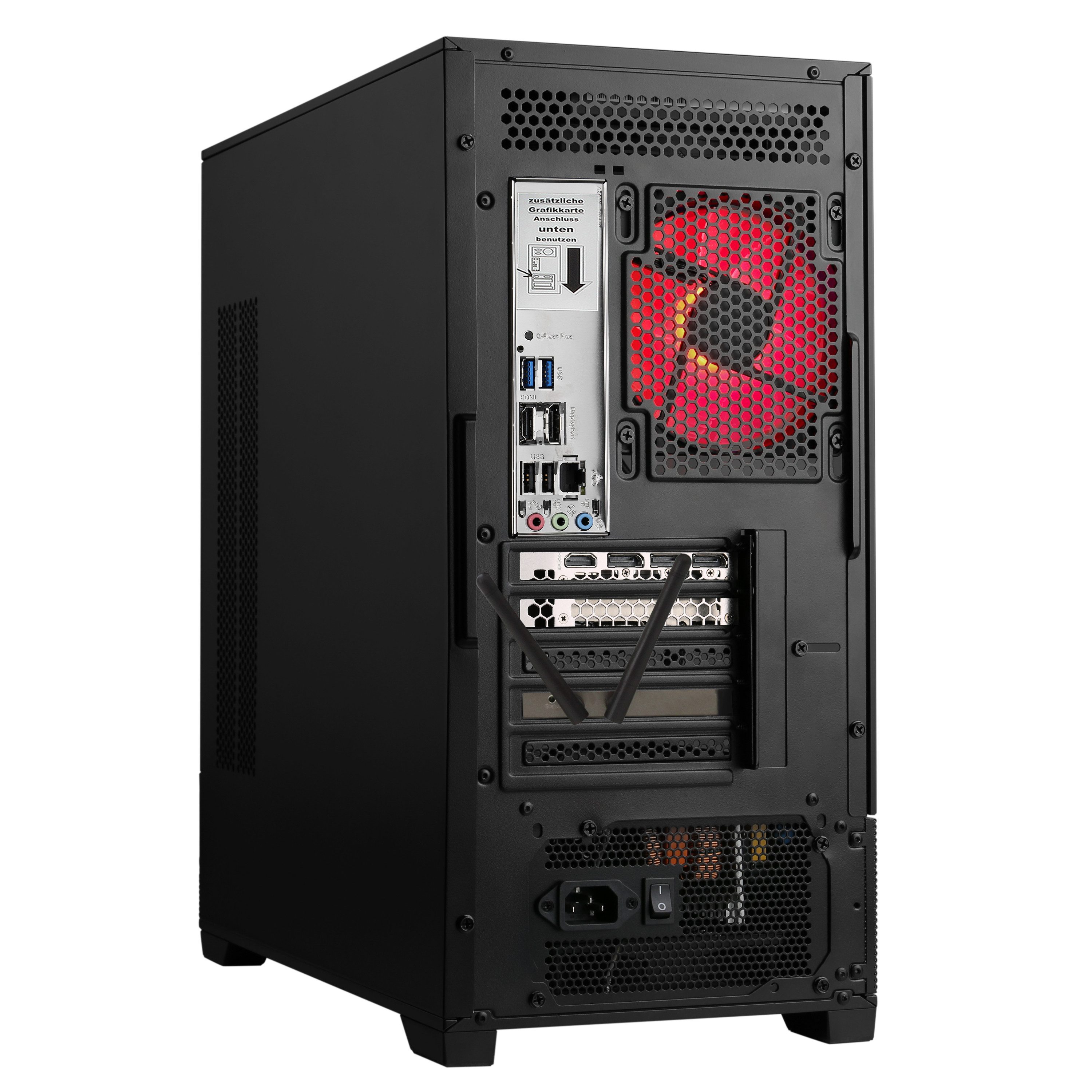 CSL AeroVision V24295 Gaming-PC (AMD Ryzen 5 8400F, GeForce RTX 4060, 32 GB RAM, 1000 GB SSD, Luftkühlung)