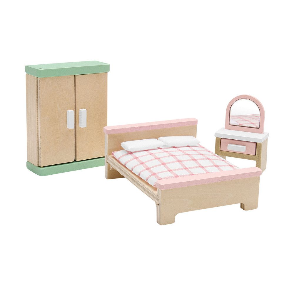 Besttoy Babypuppe Besttoy - Puppenhaus-Möbel - Schlafzimmer - aus Holz günstig online kaufen