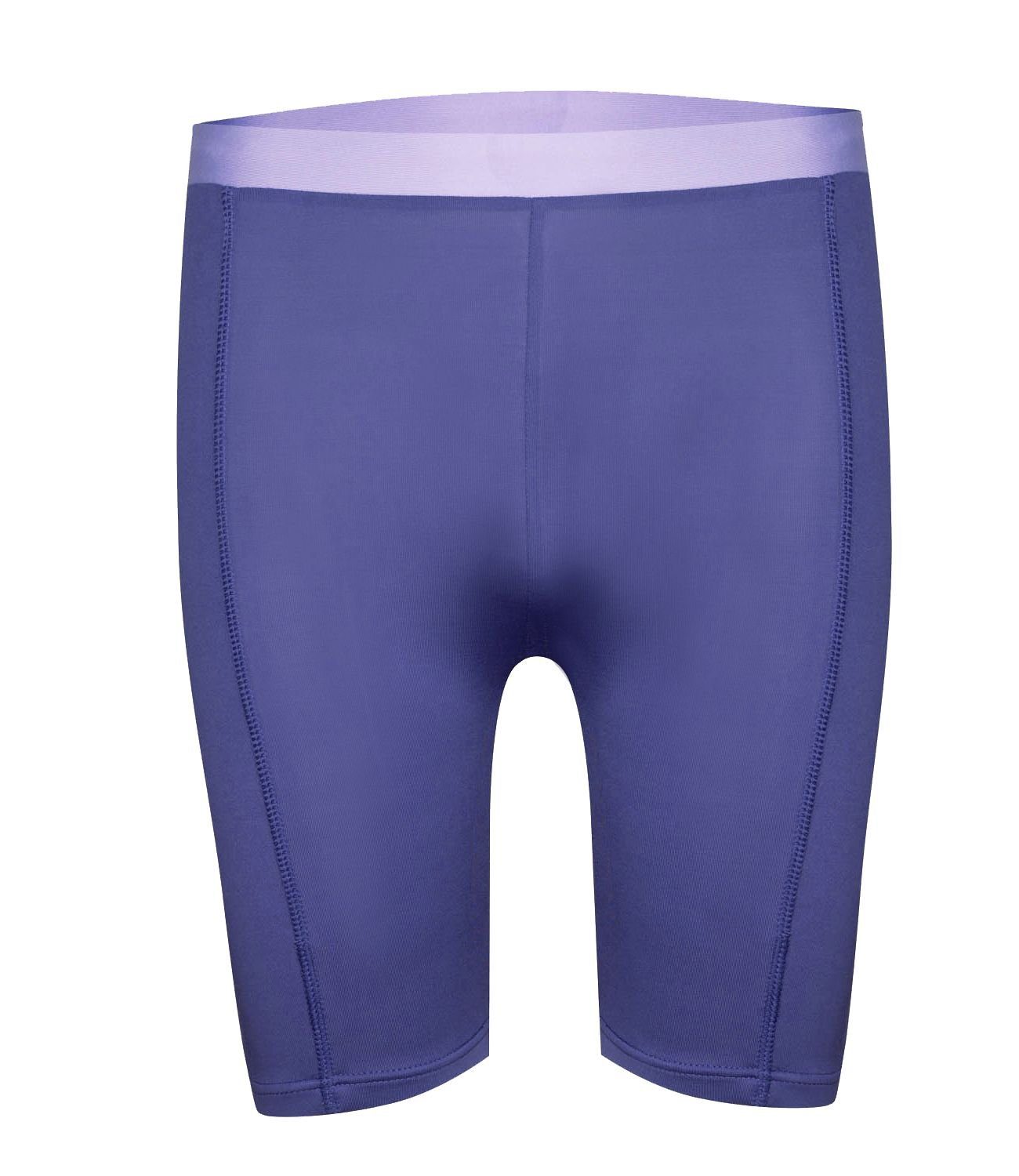 Dunkellila/Lavender Kvalvika TROLLKIDS Badeshorts