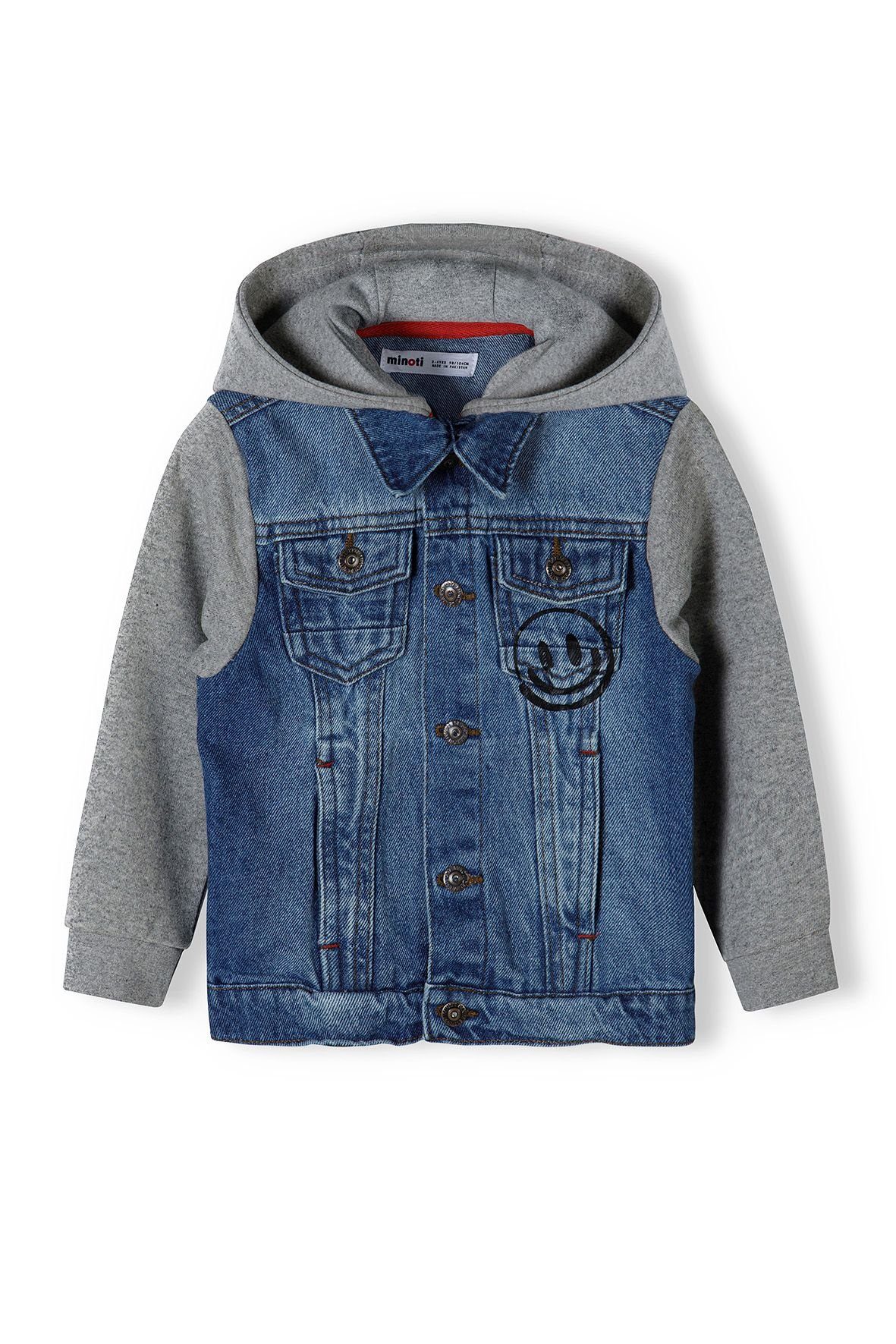 MINOTI Jeansjacke Jeansjacke mit Kapuze (12m-8y) günstig online kaufen