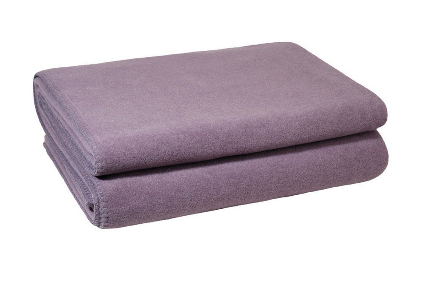 Wohndecke Soft-Fleece Decke 160 x 200 cm lila, zoeppritz