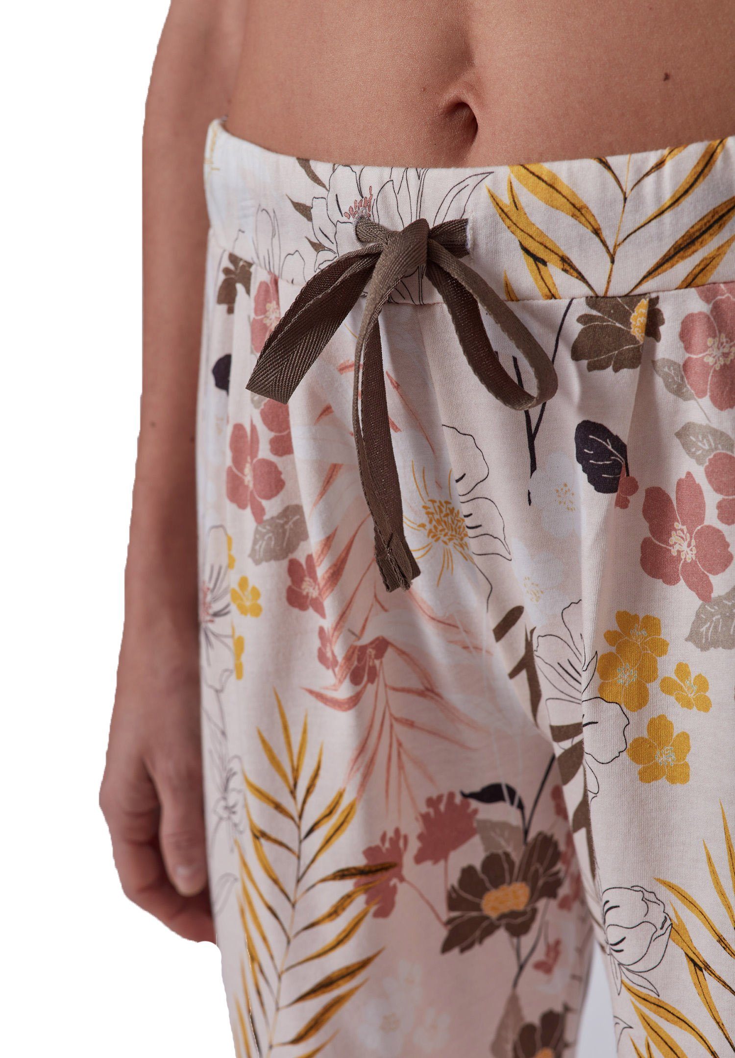 HUBER Pyjamahose Huber Damen Pyjama Hose Modisches Design