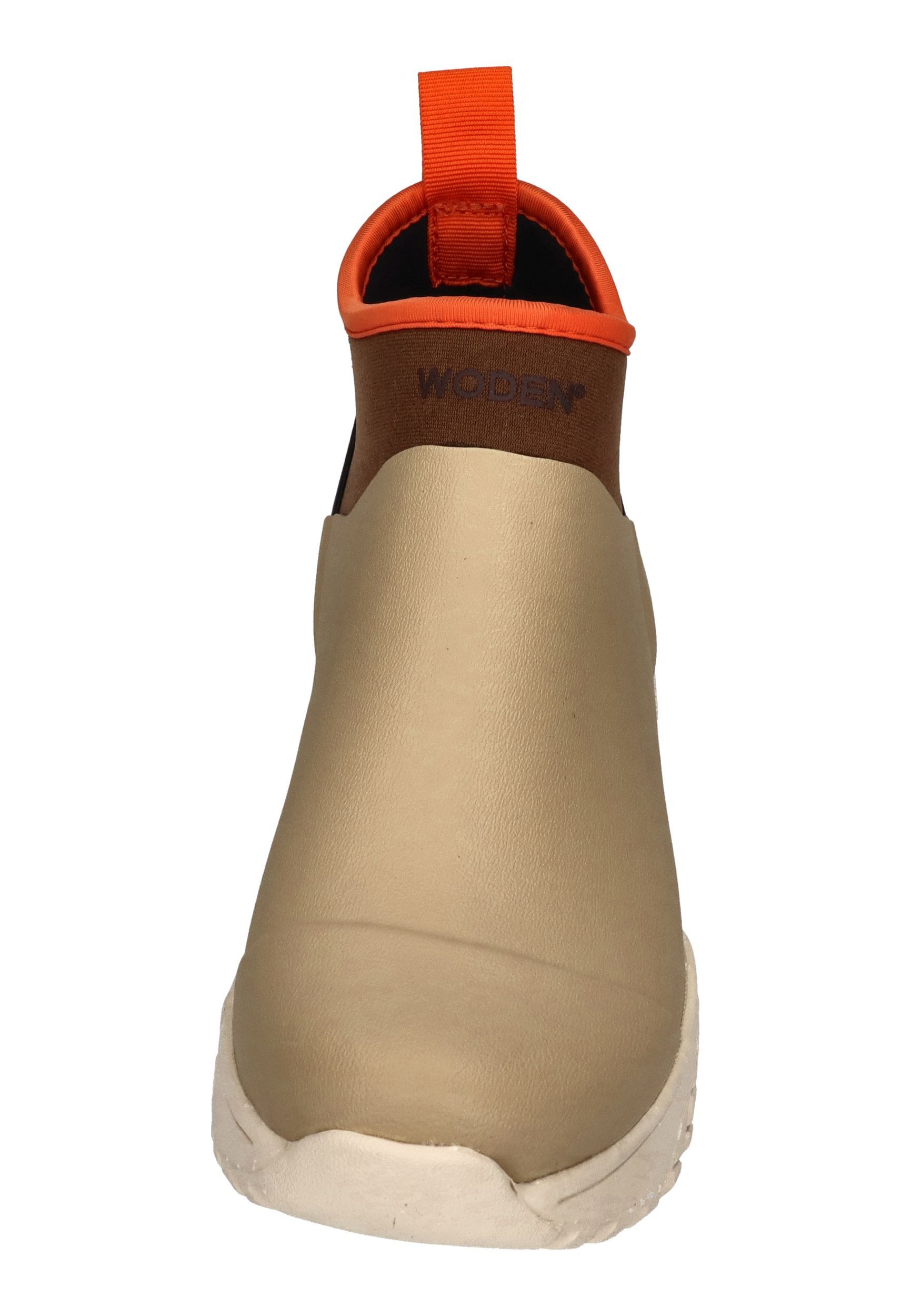 WODEN IRENE WATERPROOF Gummistiefel Coffee Cream Multi