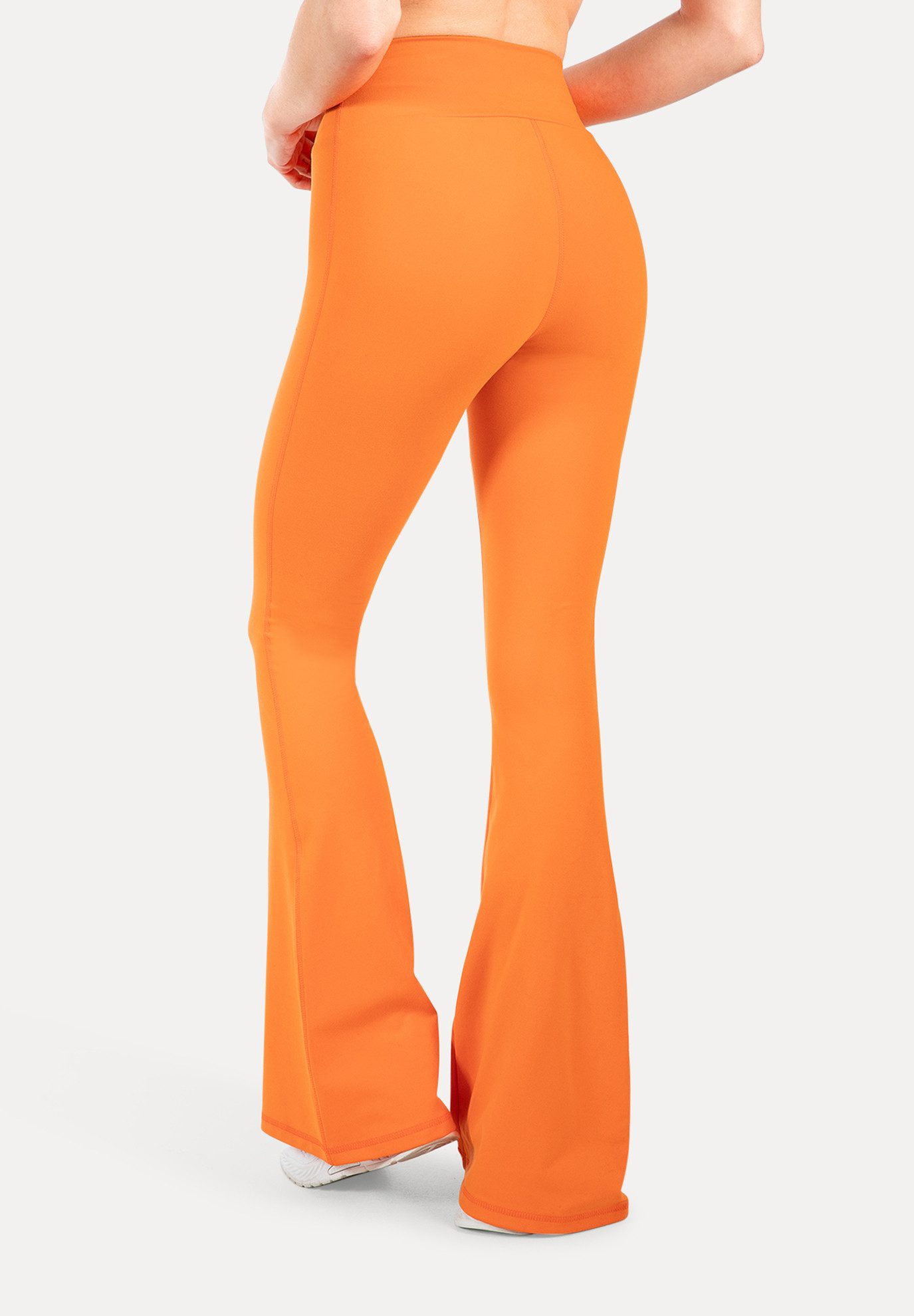 Smilodox Leggings Aurica, Figurbetonte High Waist Schlagleggings mit 3D Rub günstig online kaufen