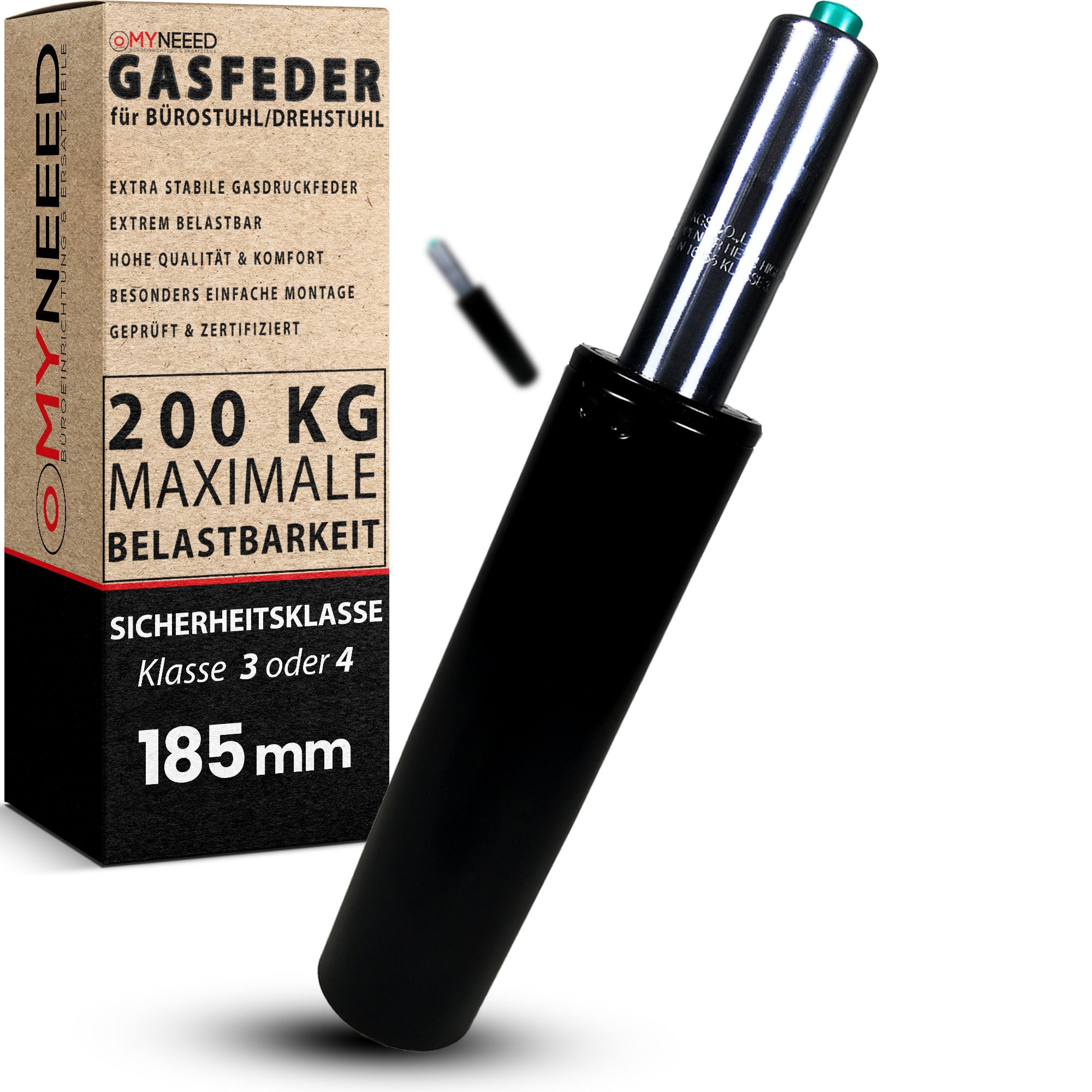 MYNEEED Bürostuhl Gasdruckfeder - Gasdruckdämpfer für Drehstuhl, Chefsessel günstig online kaufen