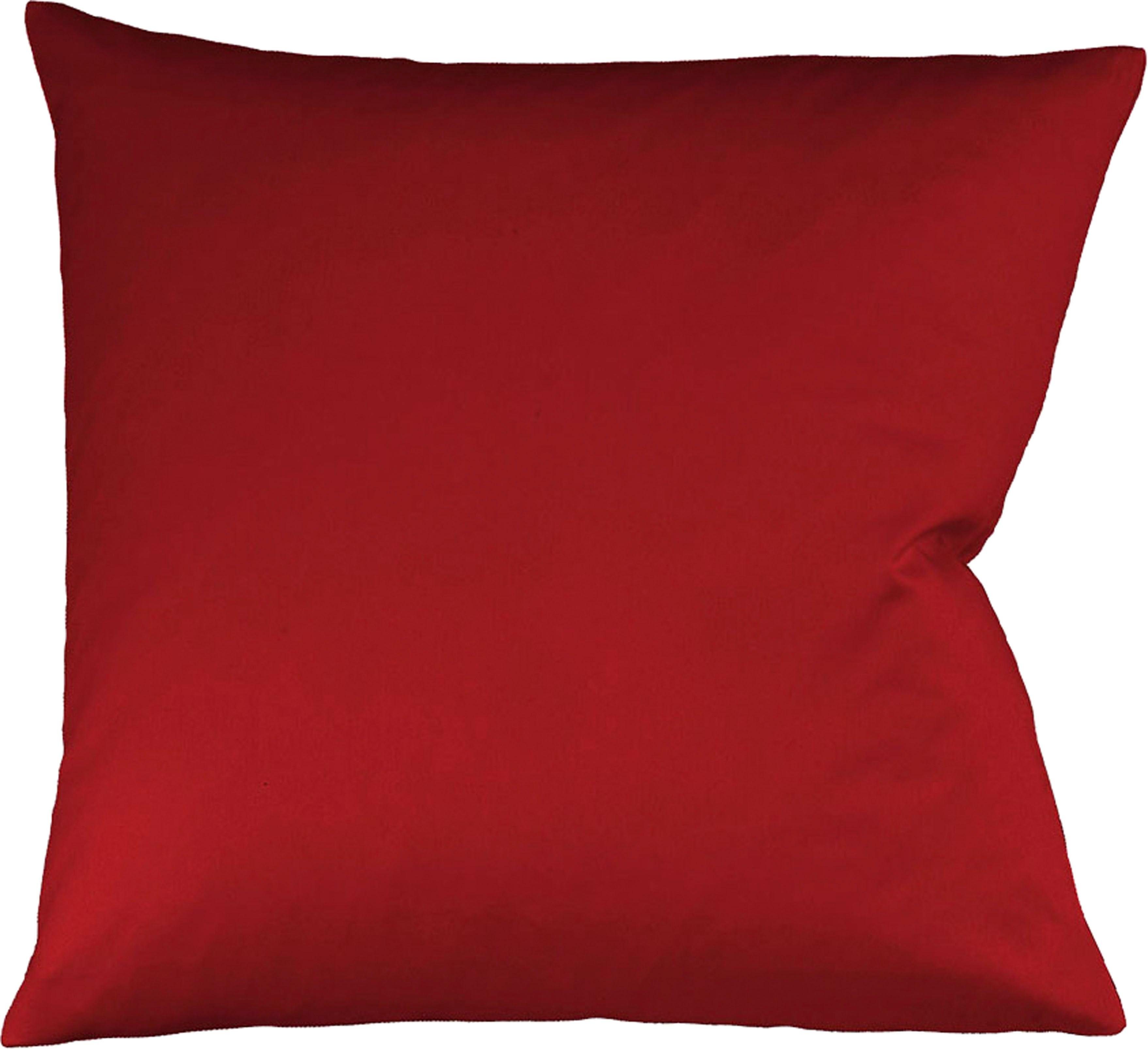 fleuresse Наволочки Colours, (2 Stück), edler, bügelfreier Interlock-Jersey aus 100% Baumwolle