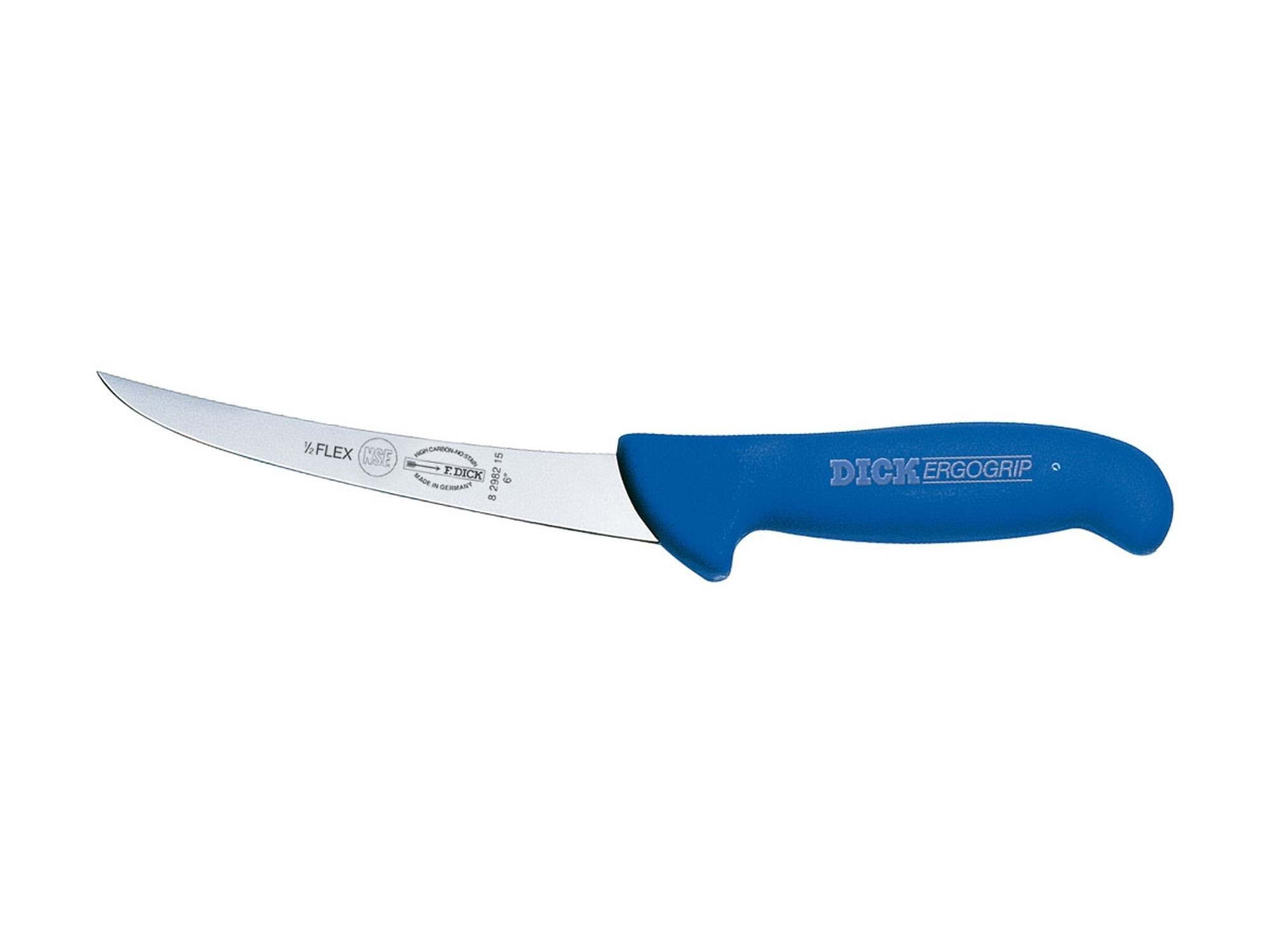 F. DICK Kochmesser Dick ErgoGrip Ausbeinmesser, gerade, steif, 15 cm, 8298215