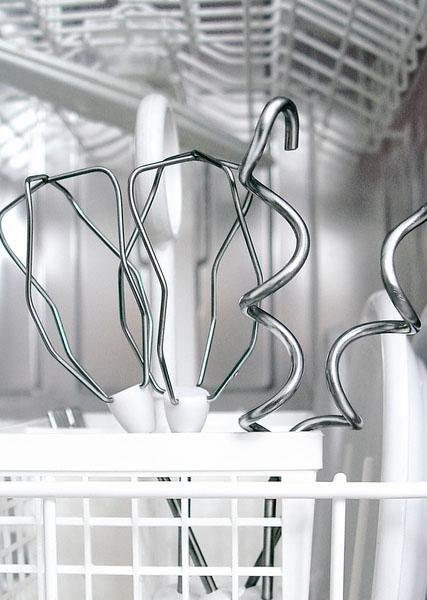 BOSCH Handmixer CleverMixx MFQ3530, Edelst. Rührbesen/Knethaken, 5 Stufen, weiß, 450 W, Turbotaste, Soft-Touch Griff, Auswurftaste, Made in Europe