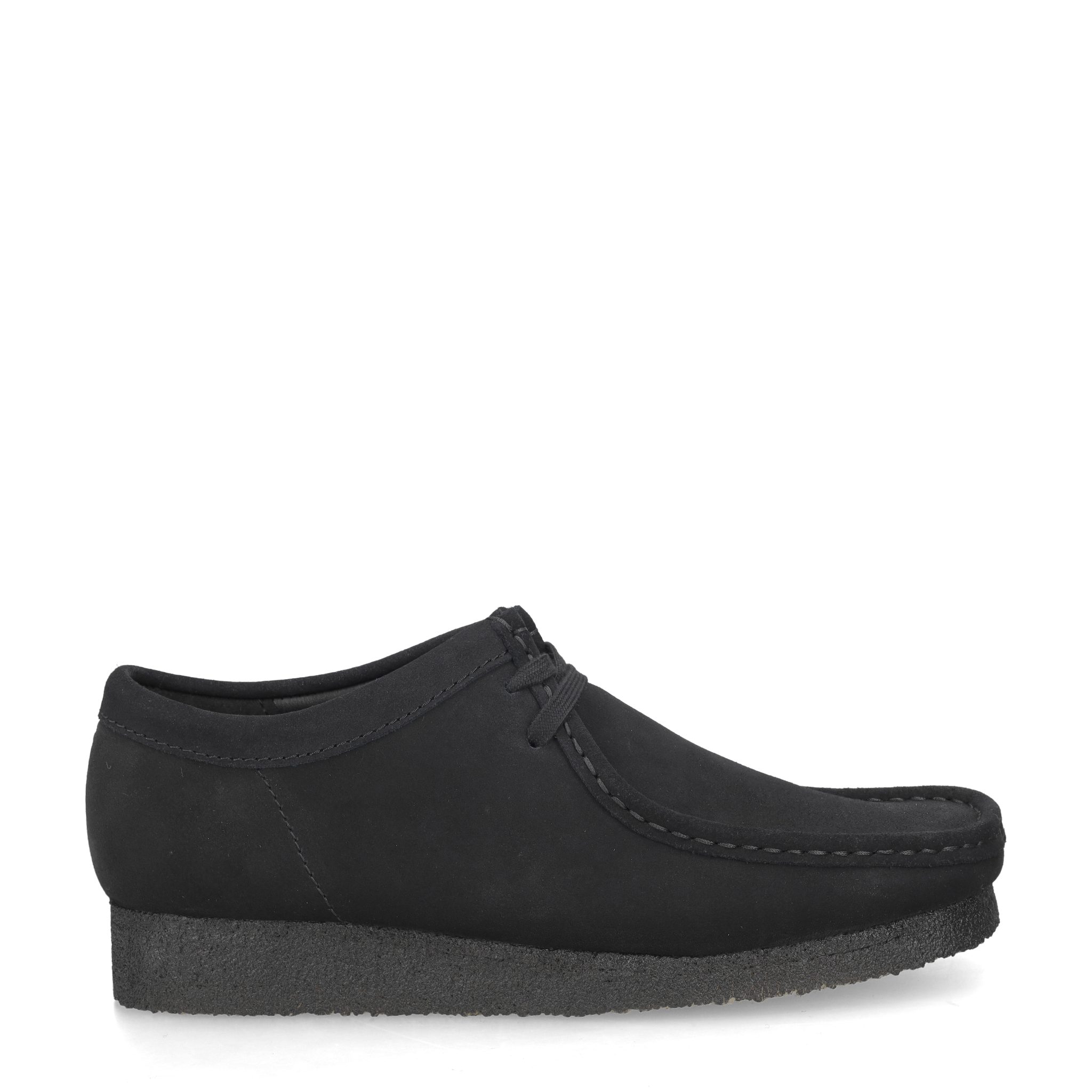 Clarks Wallabee 26188315 7, Schnürschuhe, Schwarz, Herren Schnürschuh