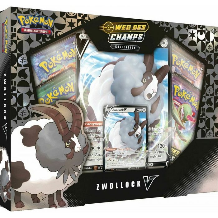 The Pokémon Company International Sammelkarte Weg des Champs Zwollock V Kollektion DE