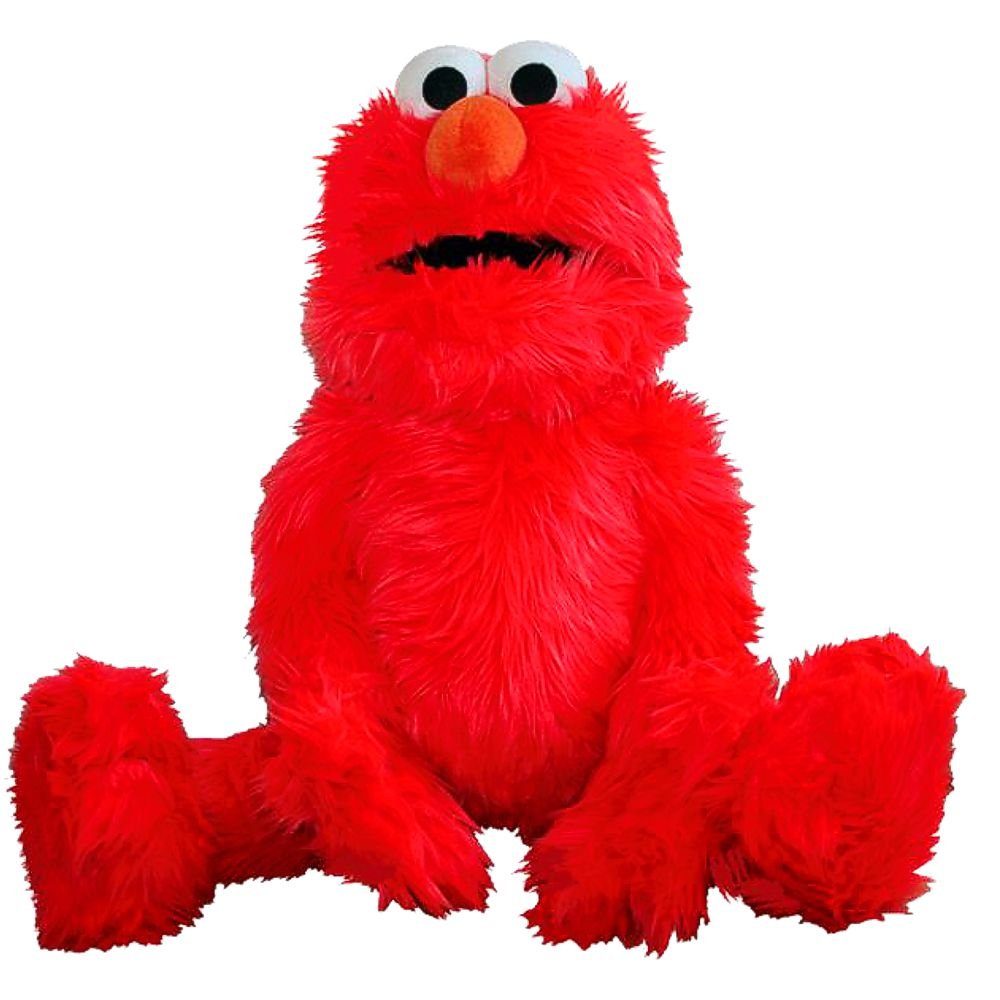 Sesamstrasse Handpuppe Elmo Hand-Puppe Sesamstrasse 75 cm Plüsch-Figur Kusc günstig online kaufen