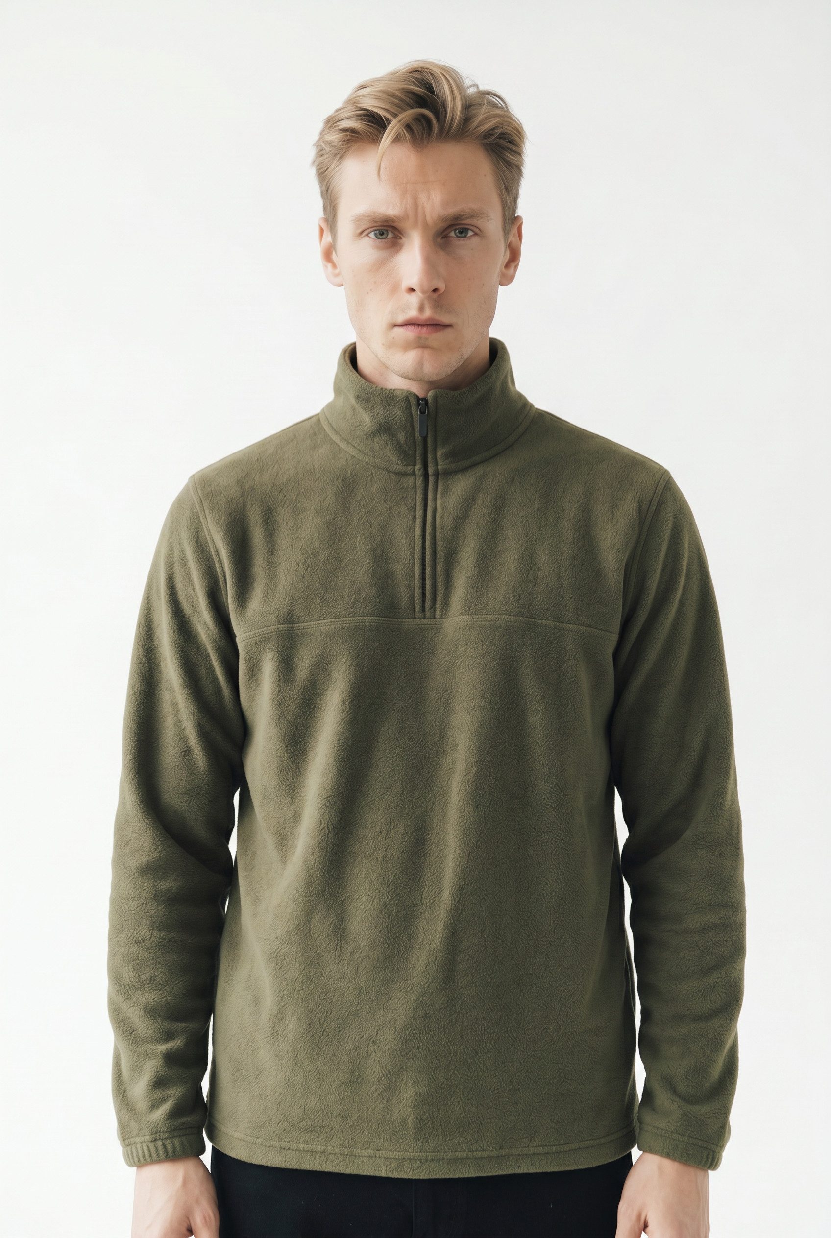 Jack & Jones Sweatshirt JCOPOINT FLEECE SWEAT HIGH NECK HALF ZIP