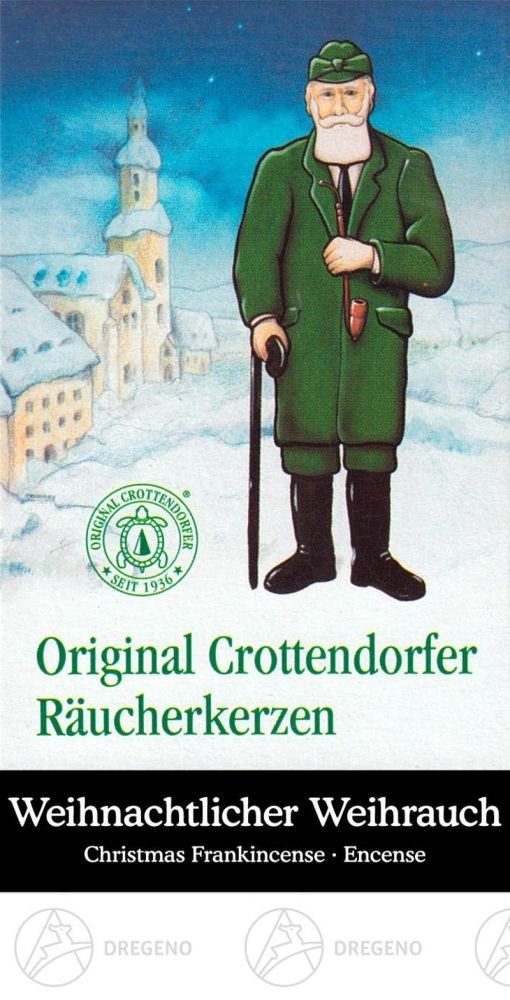 Dregeno Erzgebirge Räuchermännchen Zubehör Crottendorfer Räucherkerzen Weihrauch (24) NEU, Räucherkerzen Weihrauch