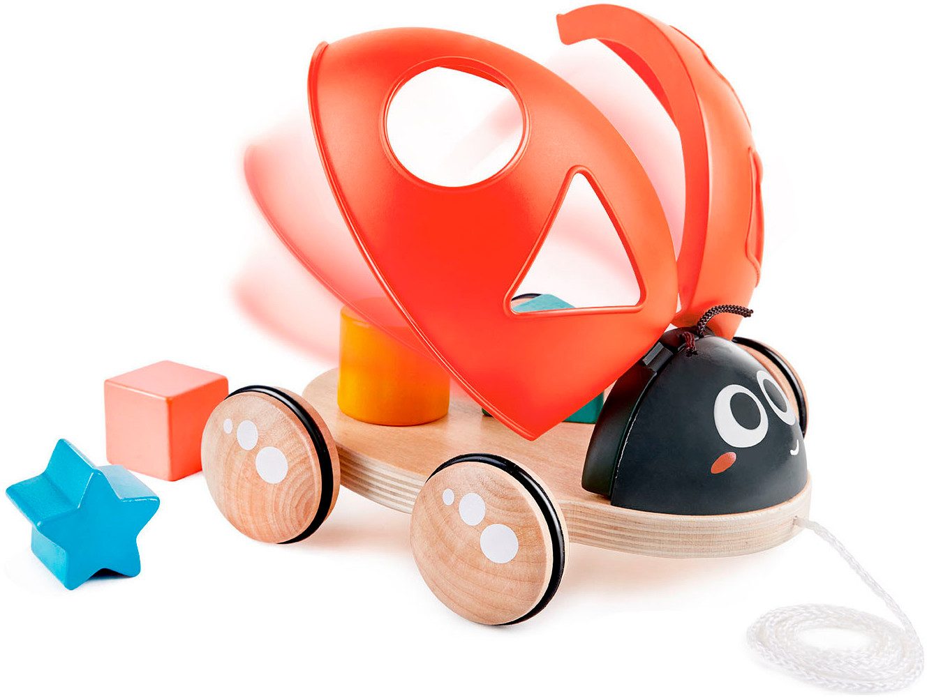 Hape Steckspielzeug Formensortierer Marienkäfer