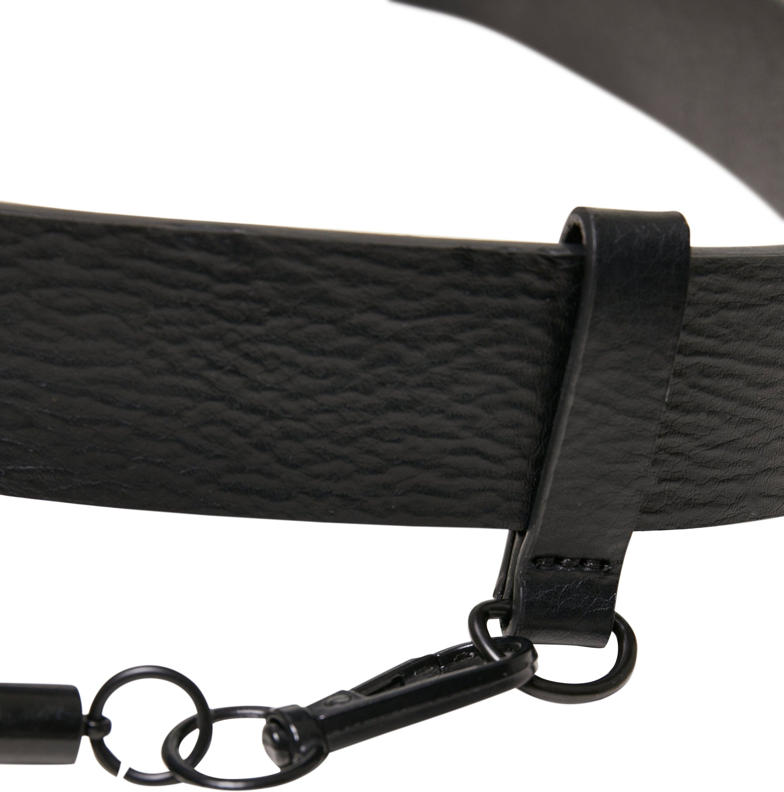 URBAN CLASSICS Hüftgürtel Accessories With Leather Imitation Chain Belt Key