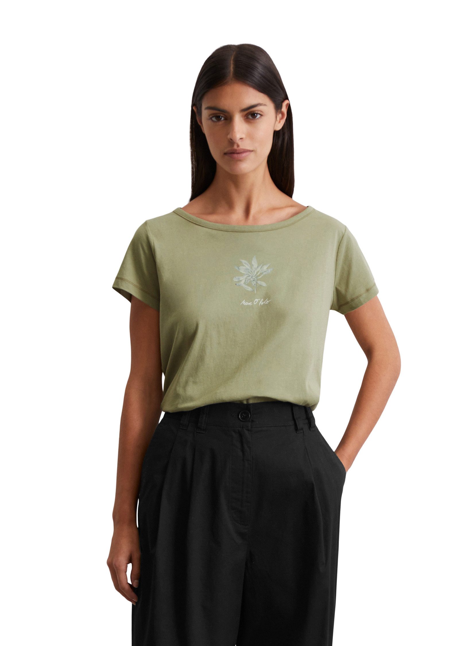 Marc O'Polo T-Shirt aus leichtem Single günstig online kaufen