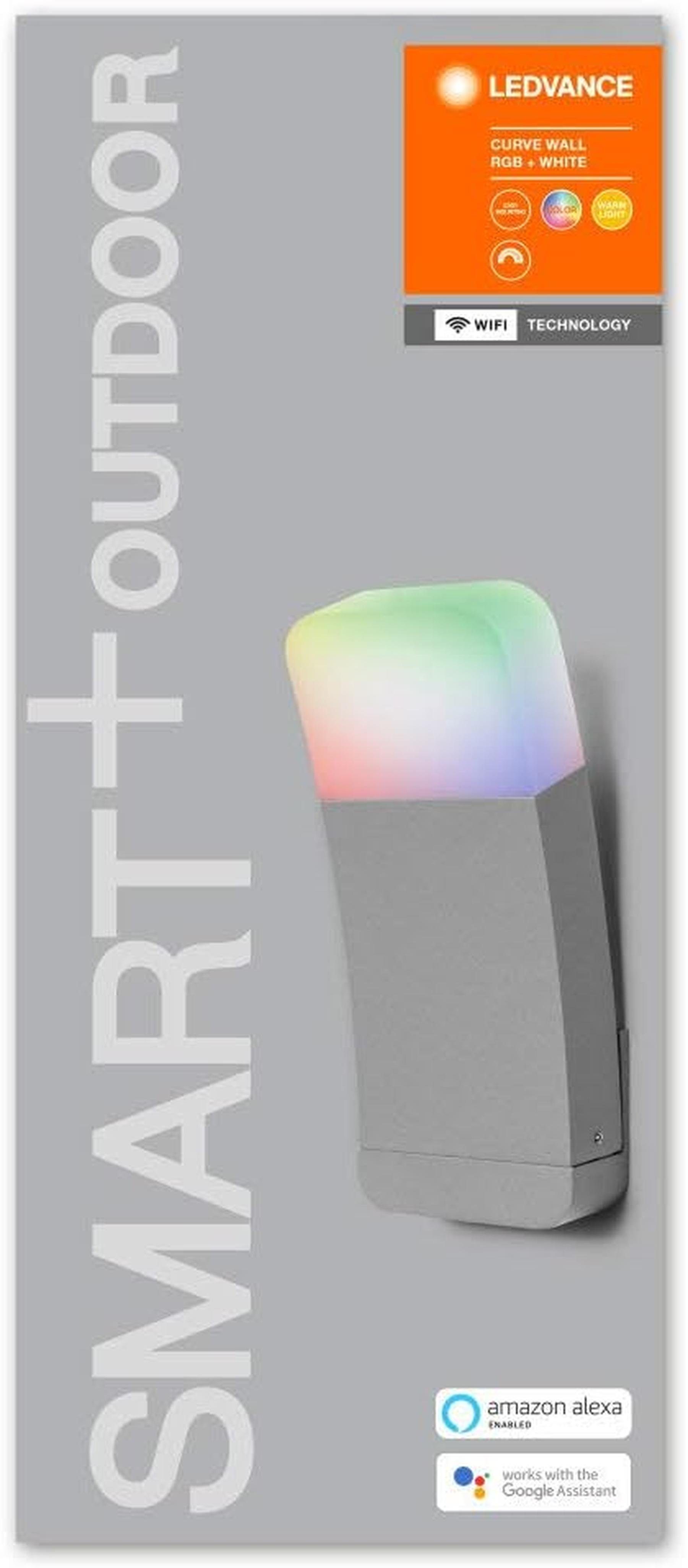 Wand + Ledvance Warmweiß Technologie, für Ledvance Smarte LED Dimmbar WiFi RGB, die Außen-Wandleuchte Aussenleuchte mit
