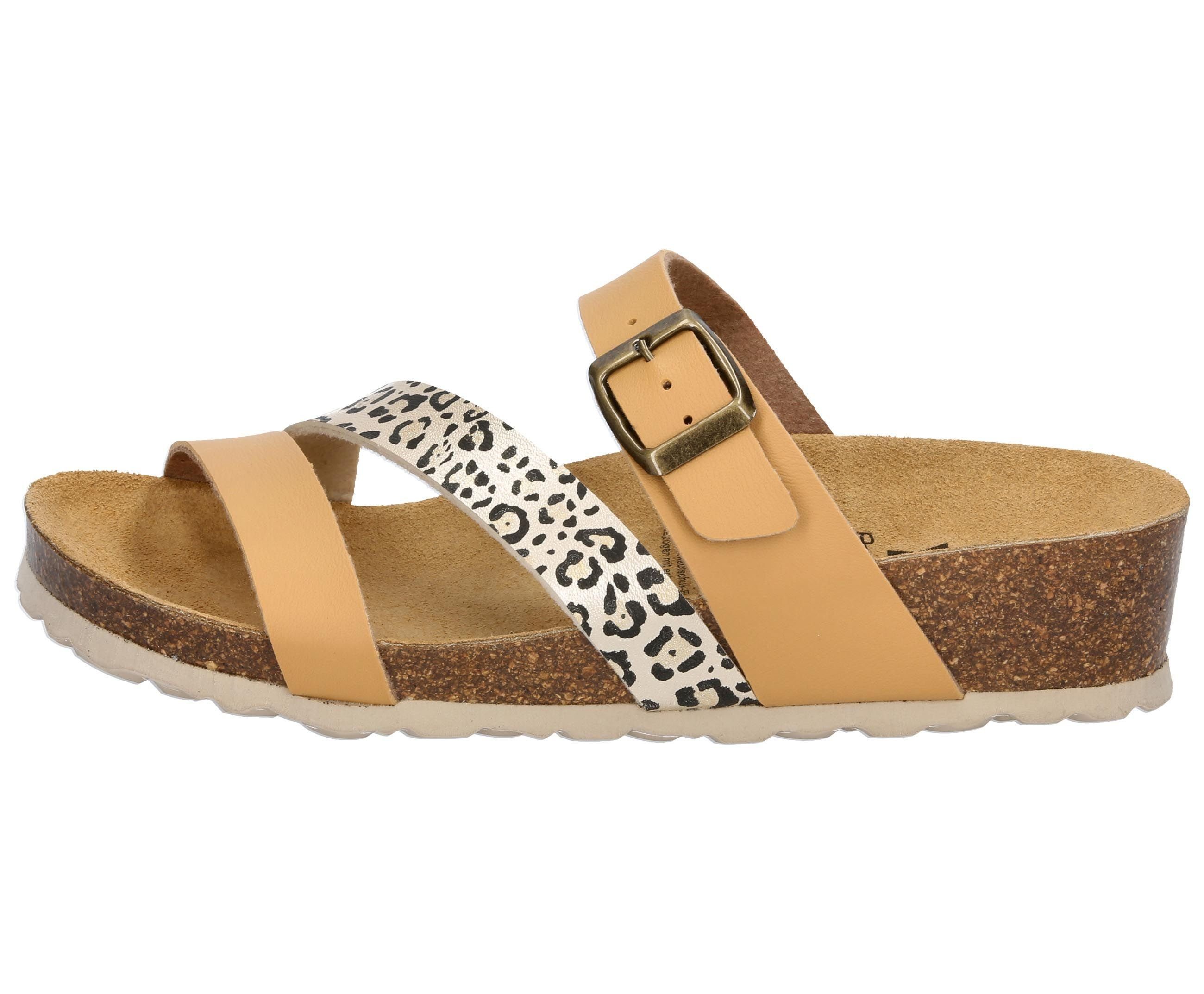 Lico Pantolette Natural Glitter Hausschuh